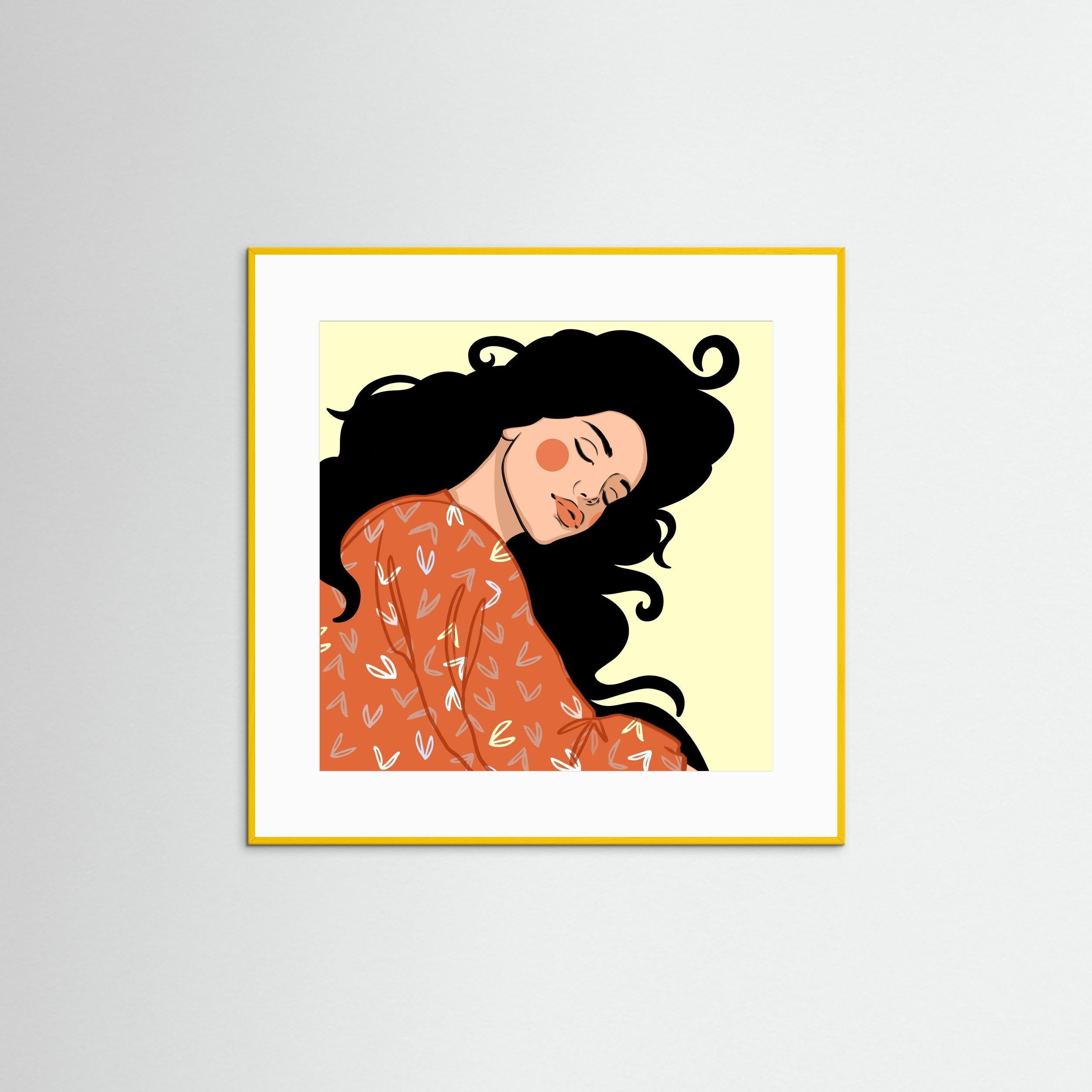 SLEEPING BEAUTY NO.2 - FINE ART PRINT