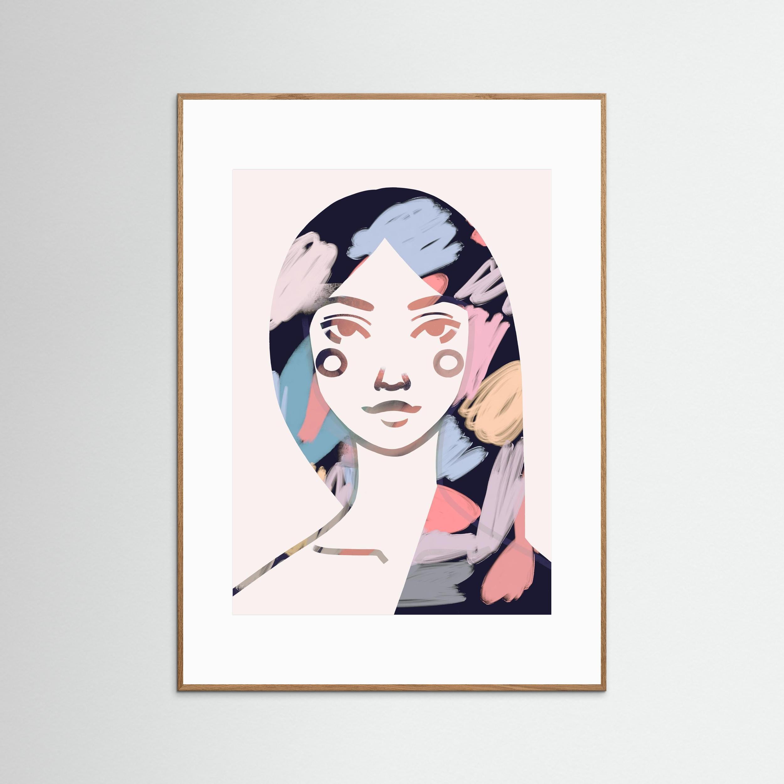 MONA NO.1 - FINE ART PRINT