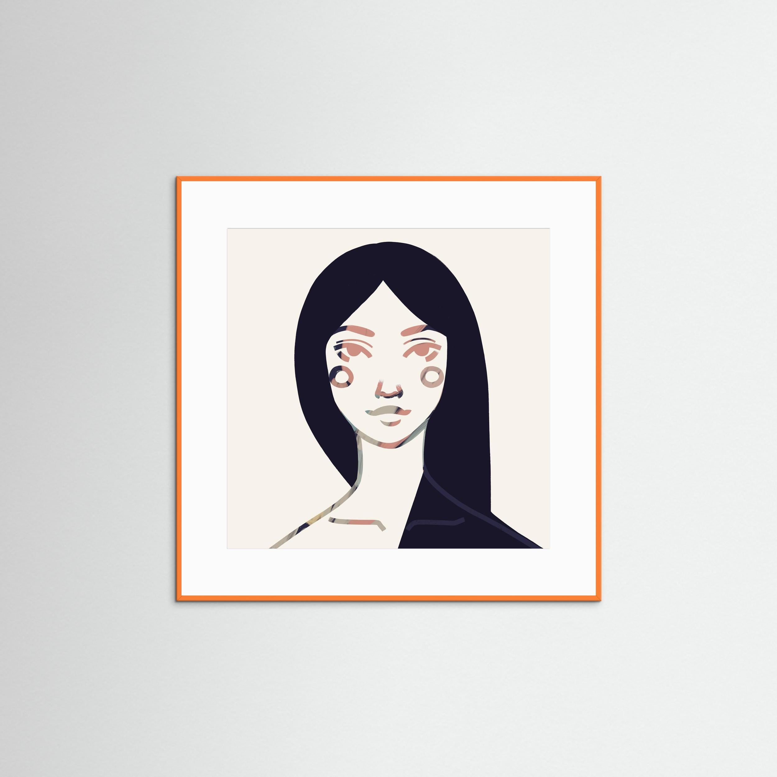 MONA NO.3 (SQUARE) - FINE ART PRINT