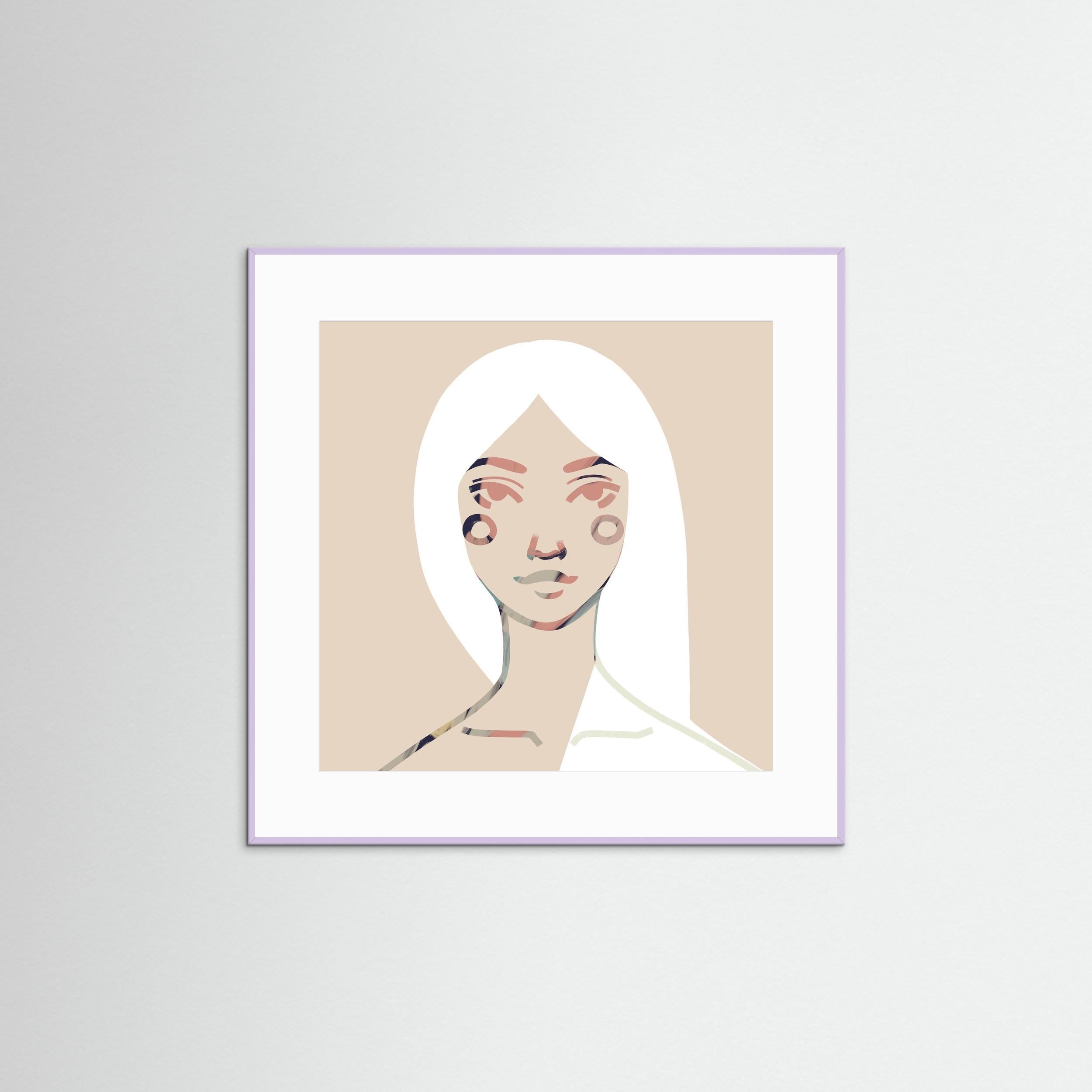 MONA NO.2 (SQUARE) - FINE ART PRINT