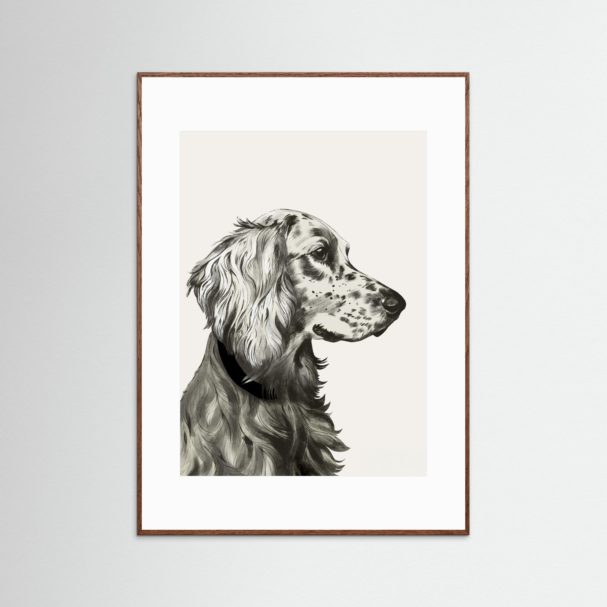 CALM COMPANION - ART PRINT