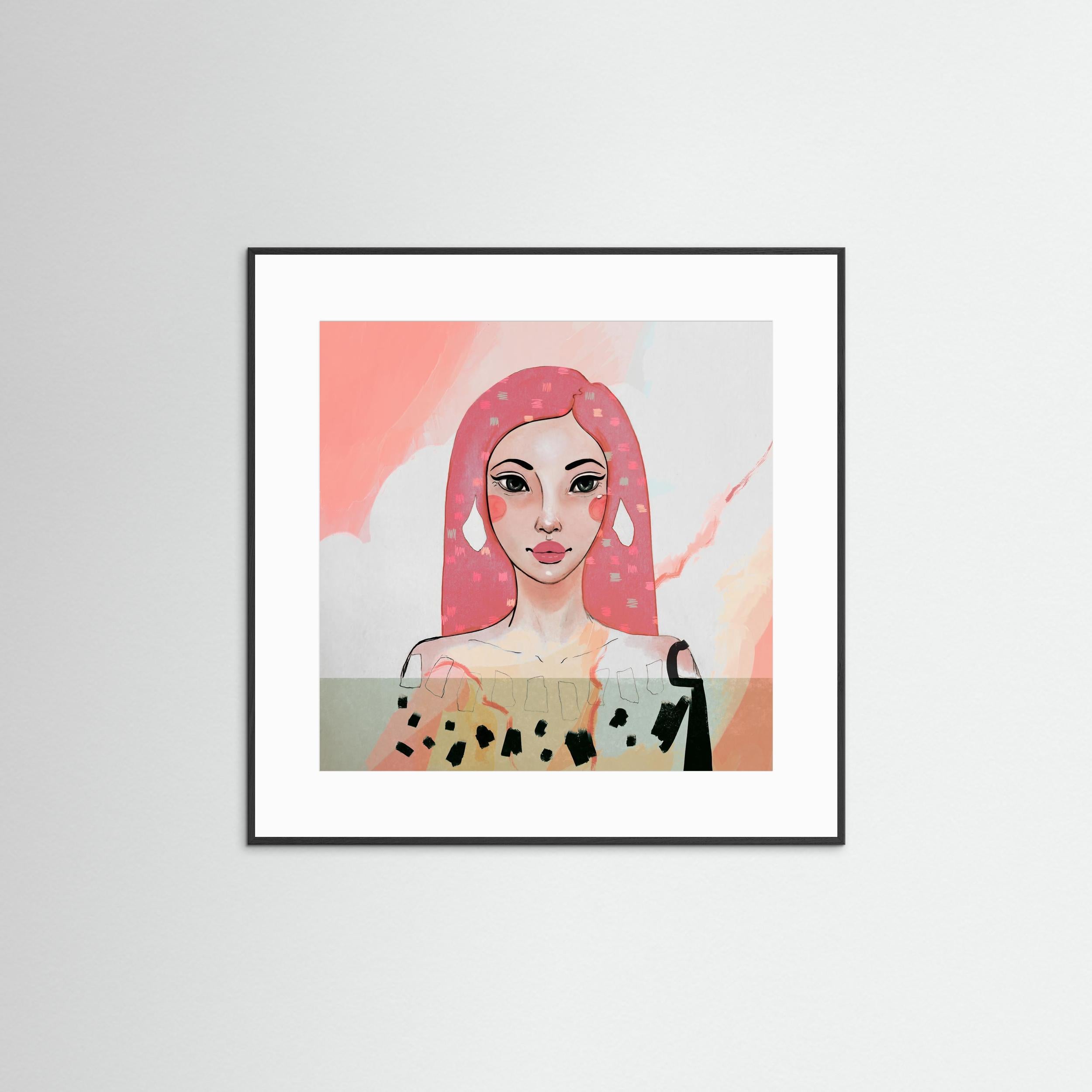 HEAD ABOVE WATER - ART PRINT