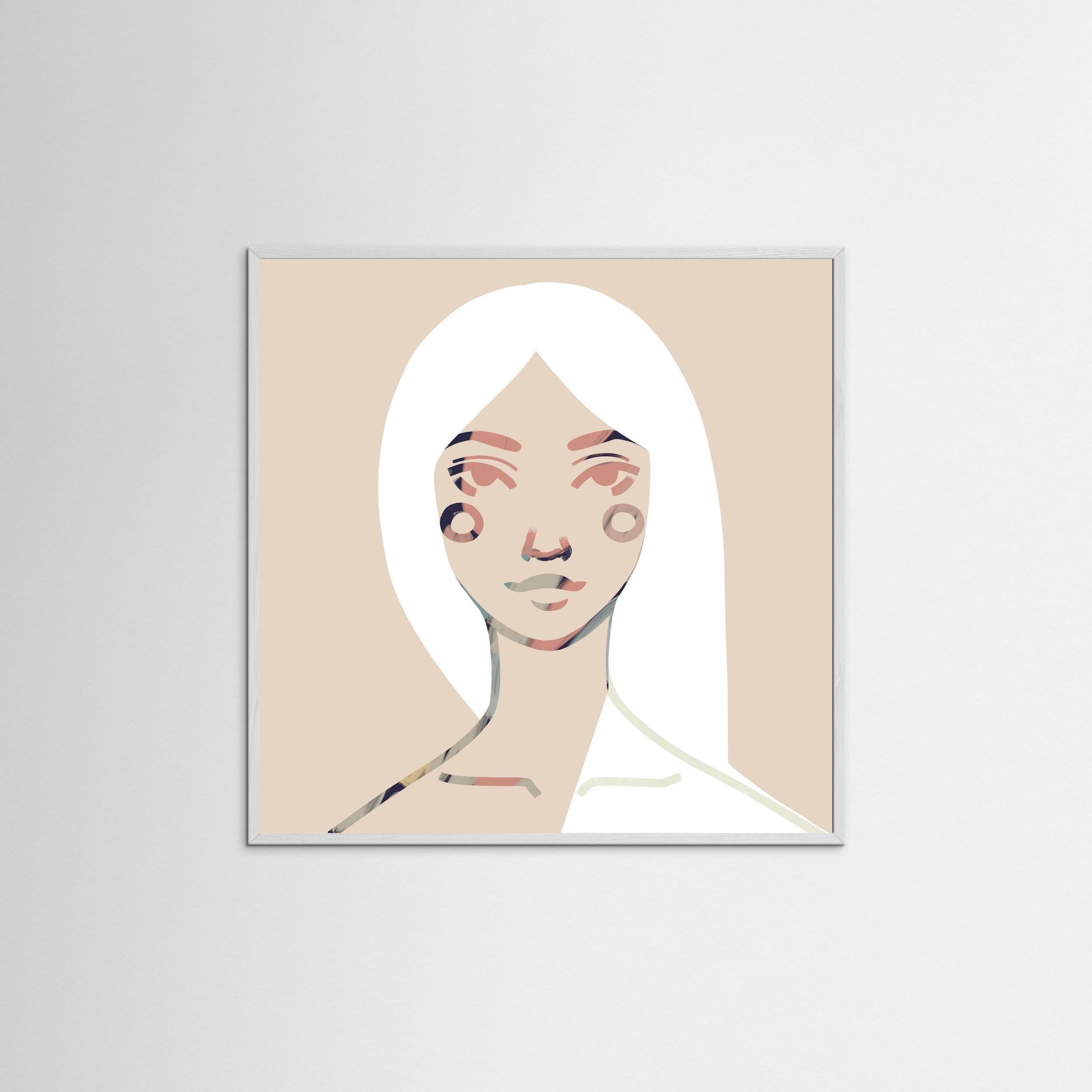 MONA NO.2 (SQUARE) - FINE ART PRINT