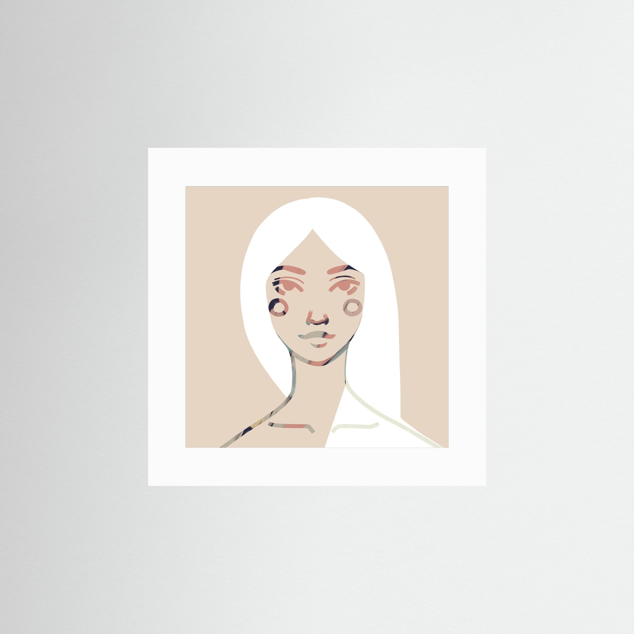 MONA NO.2 (SQUARE) - FINE ART PRINT