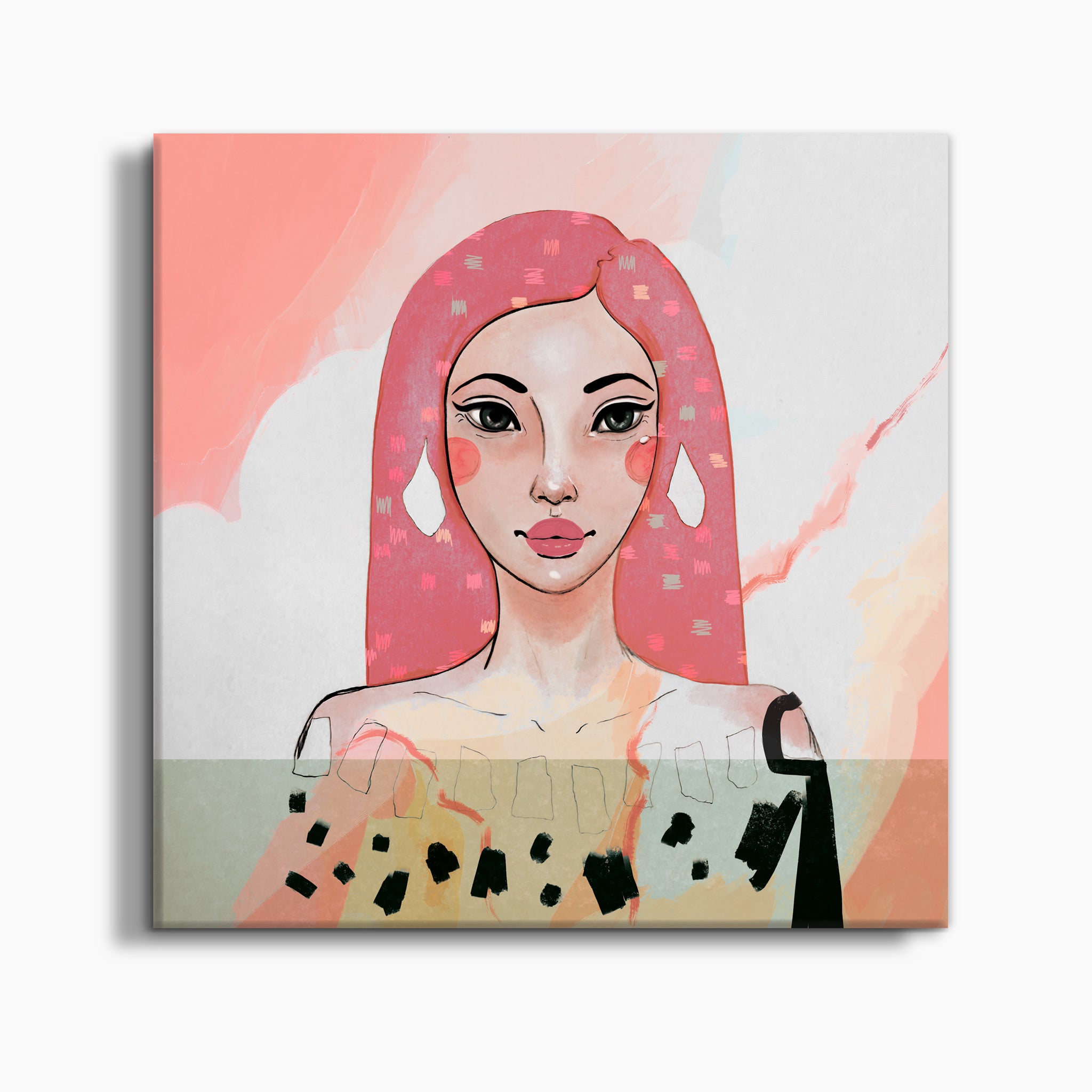 HEAD ABOVE WATER - CANVAS PRINT