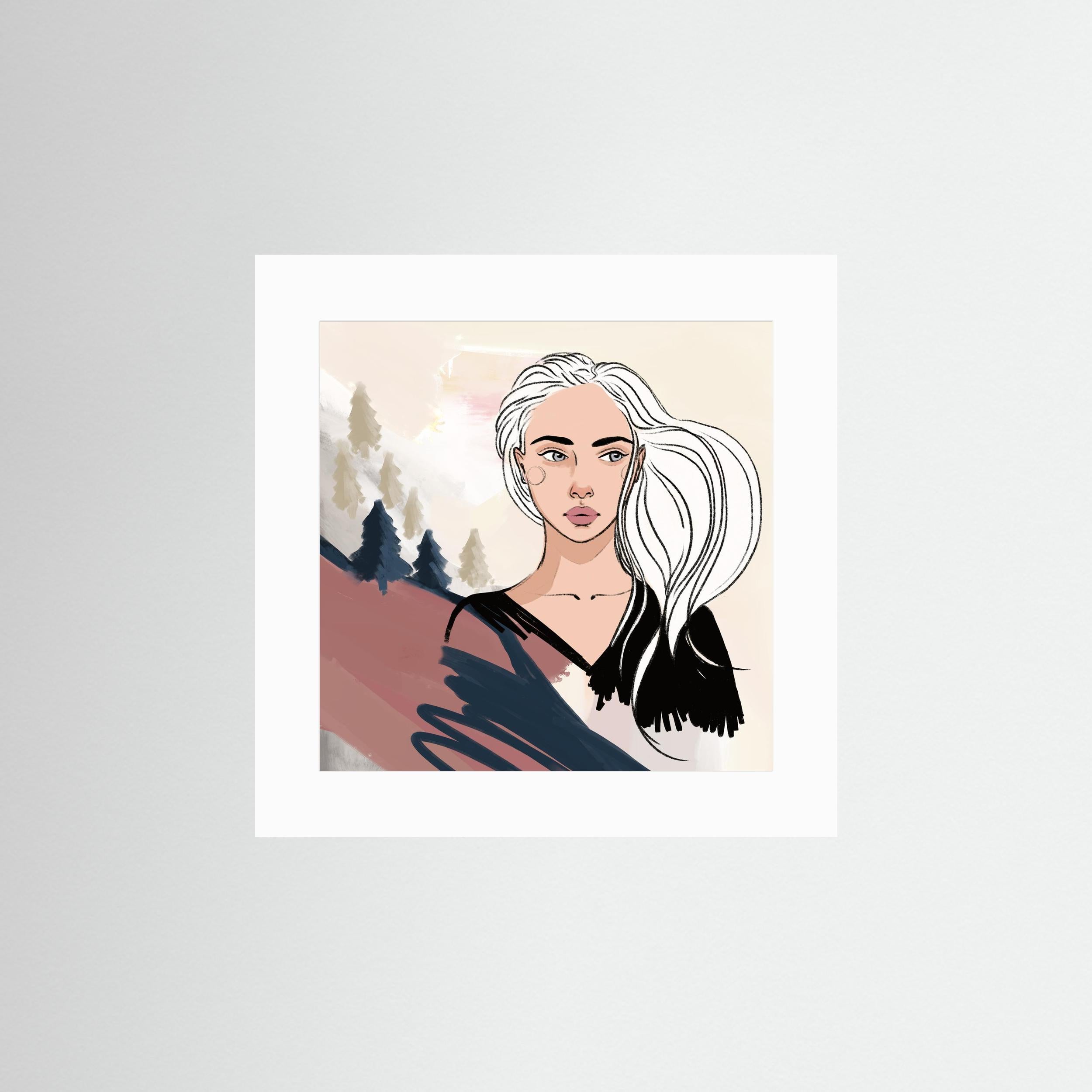 IN THE FOREST - FINE ART PRINT