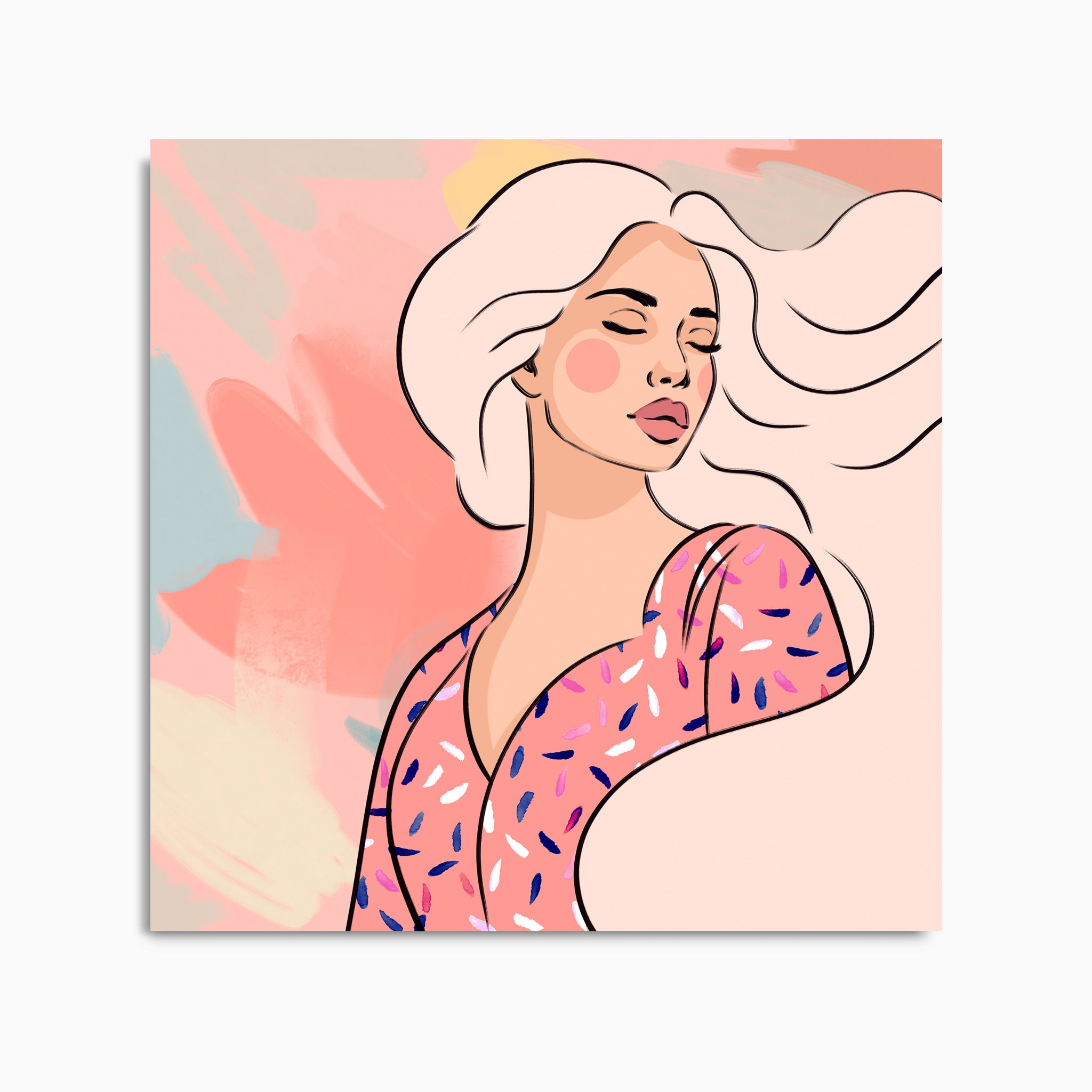 IN THE WIND NO.2 - KUNSTTRYKK