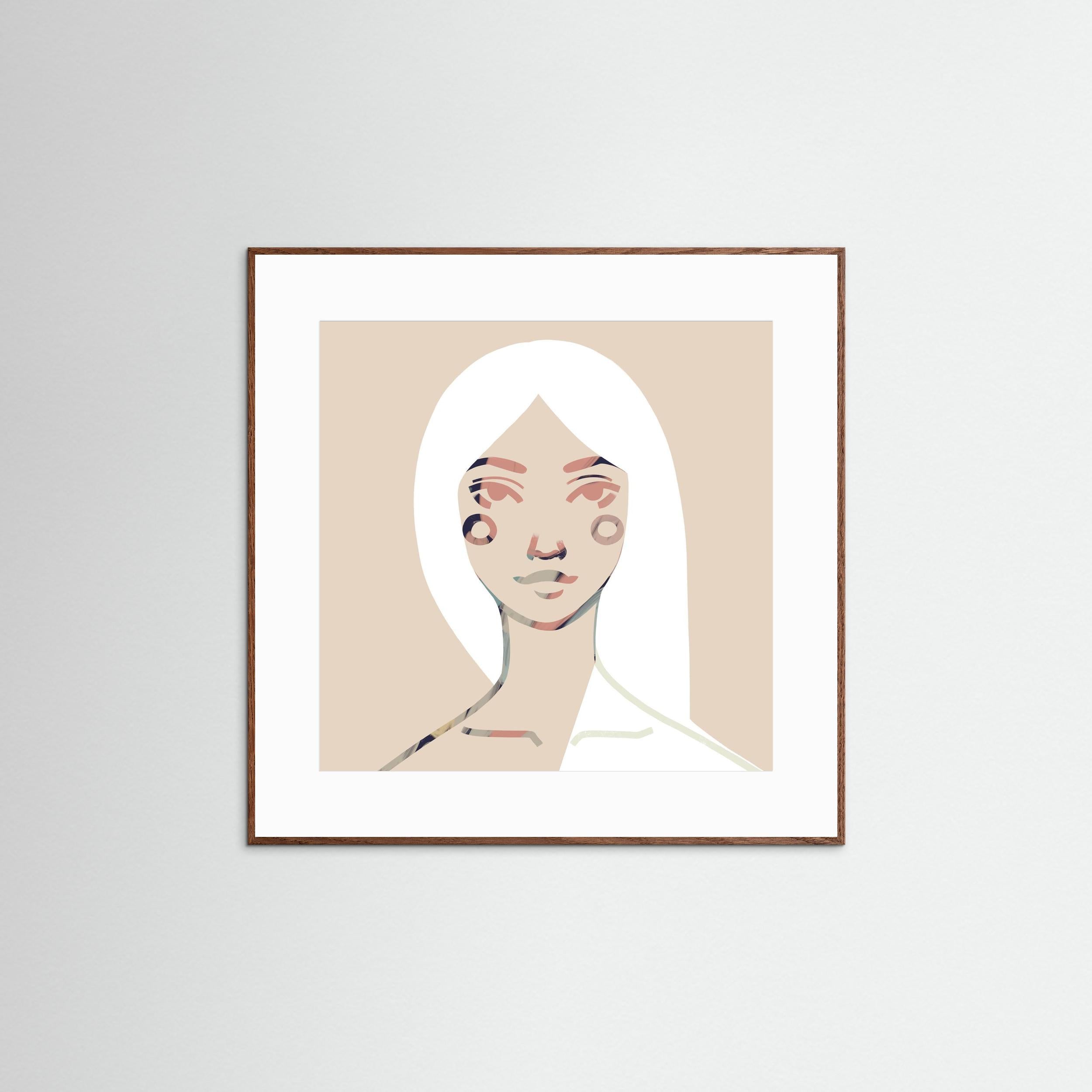 MONA NO.2 (SQUARE) - FINE ART PRINT