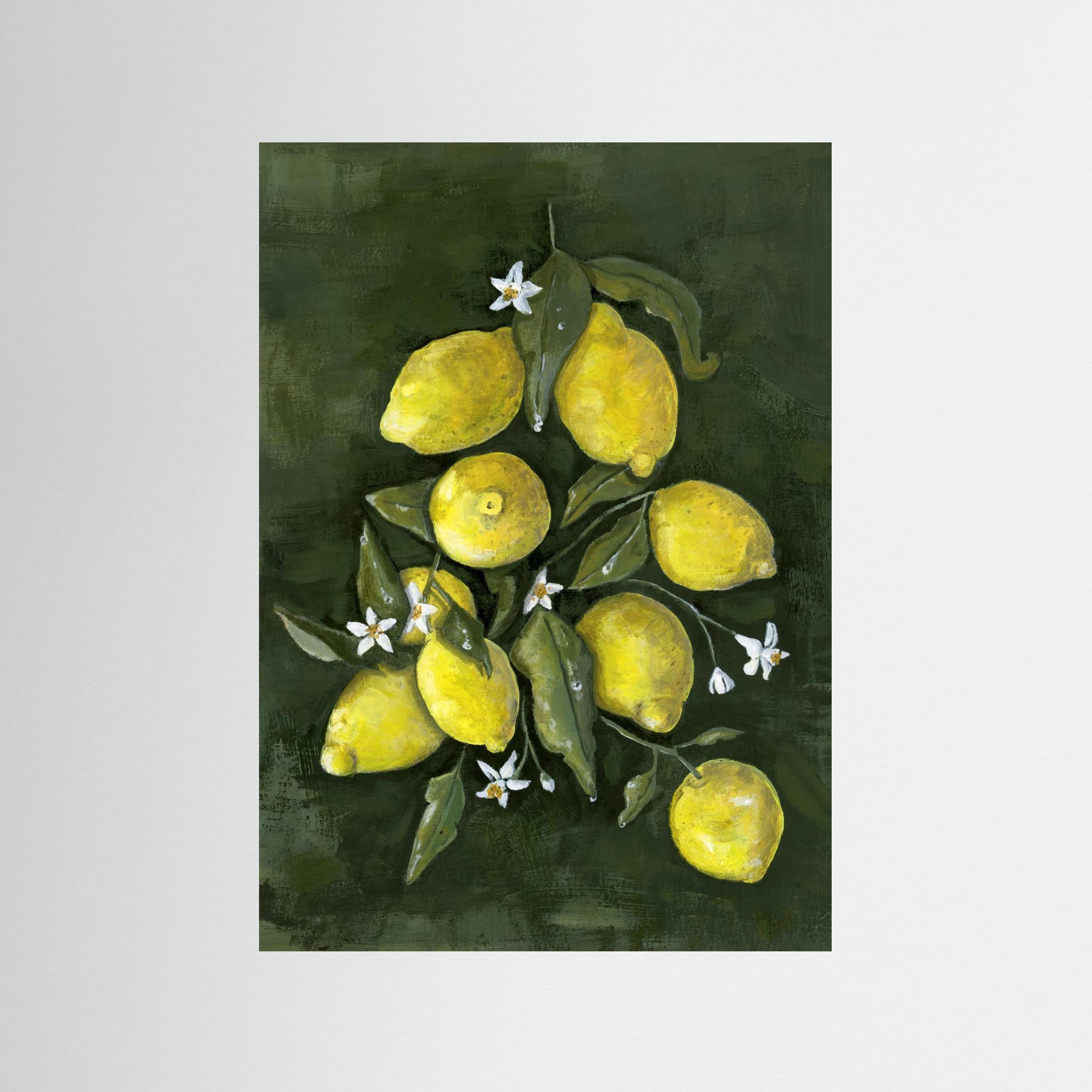 LEMONS - FINE ART PRINT