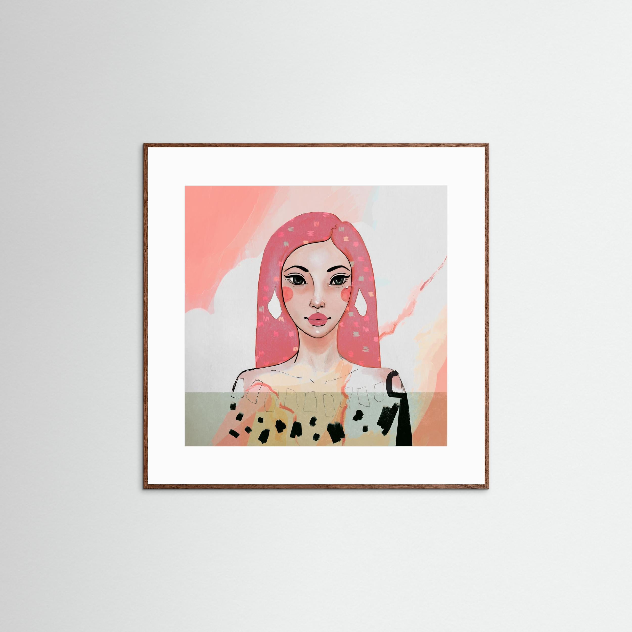 HEAD ABOVE WATER - ART PRINT