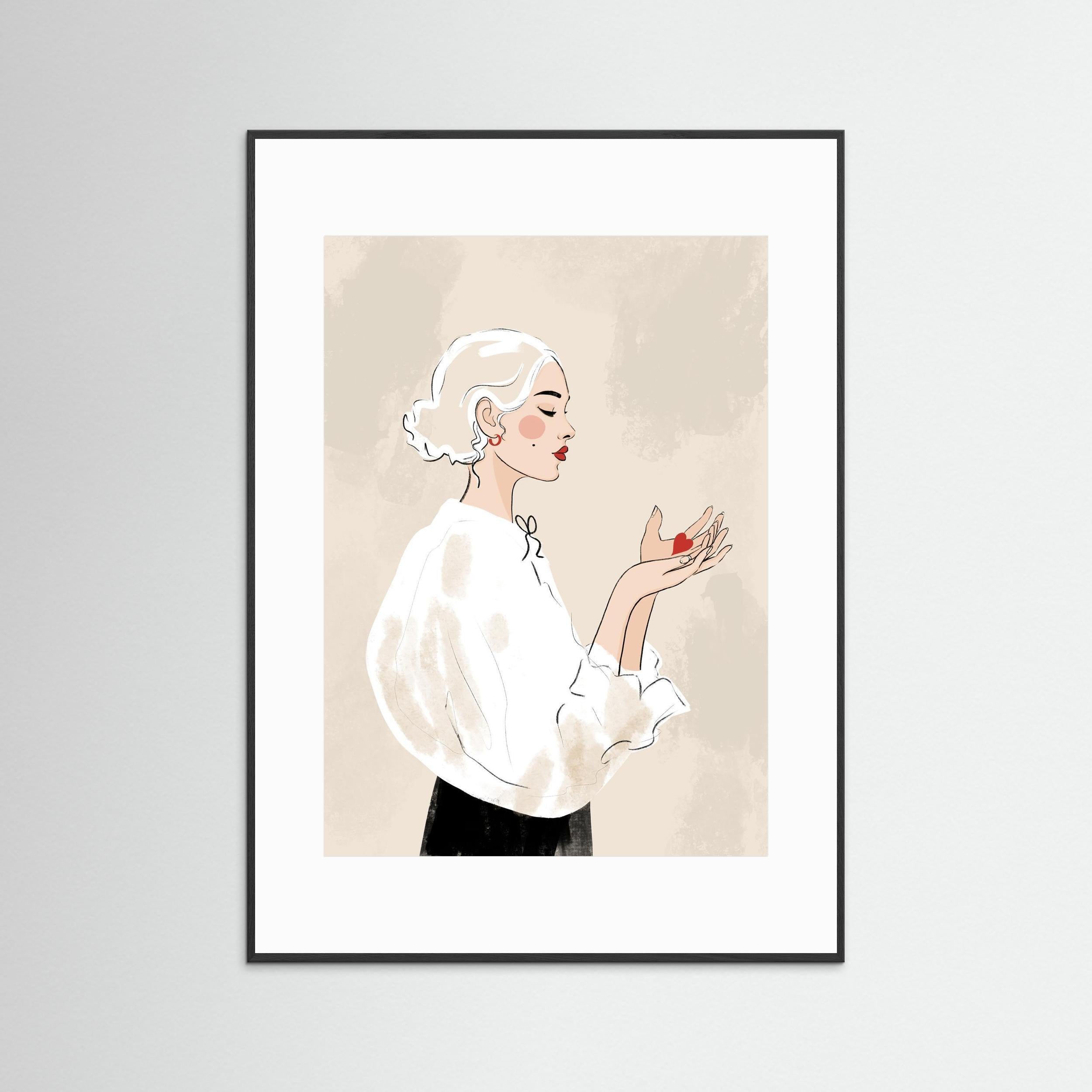 HEART IN HAND - FINE ART PRINT