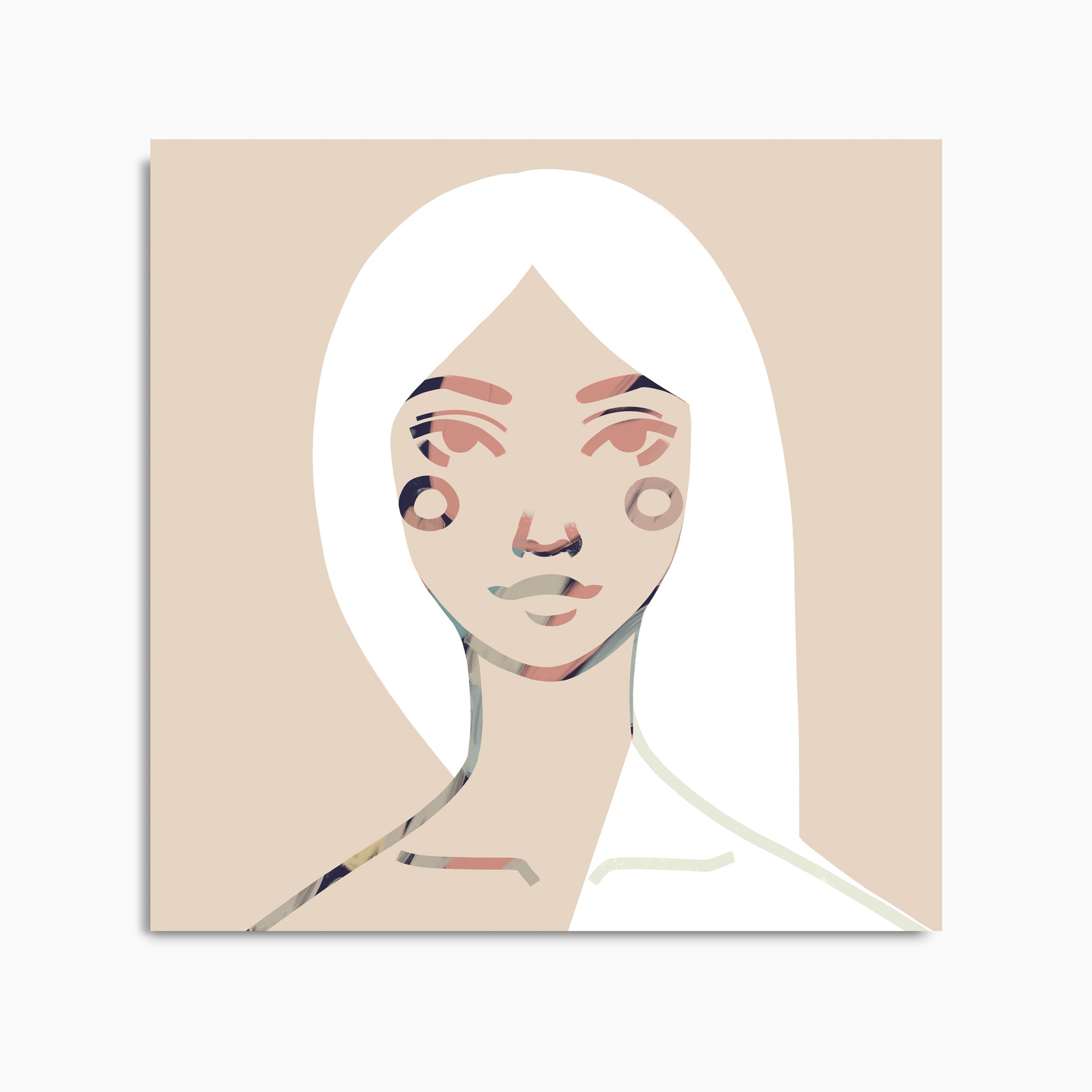 MONA NO.2 (KVADRATISK) - KUNSTTRYKK