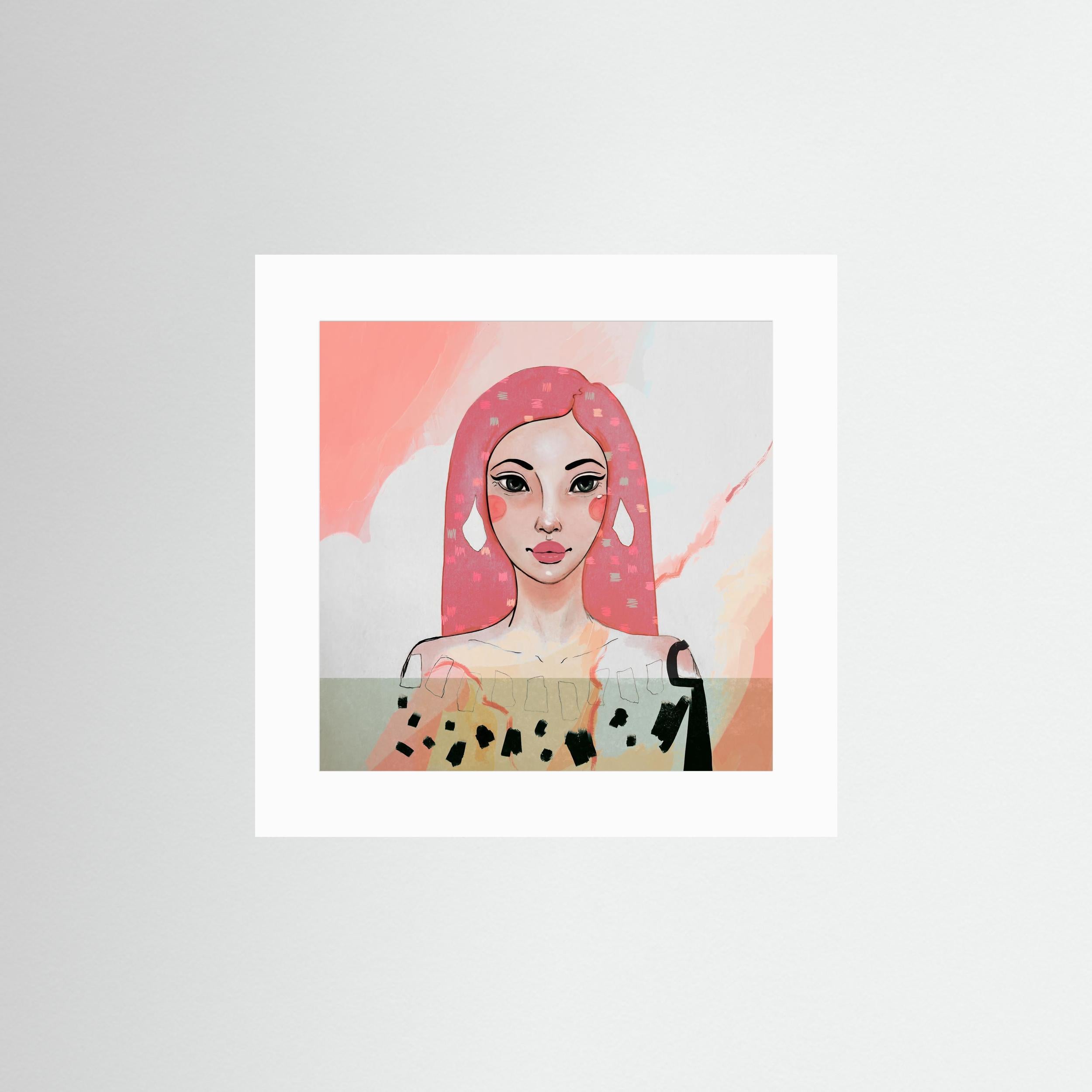 HEAD ABOVE WATER - ART PRINT