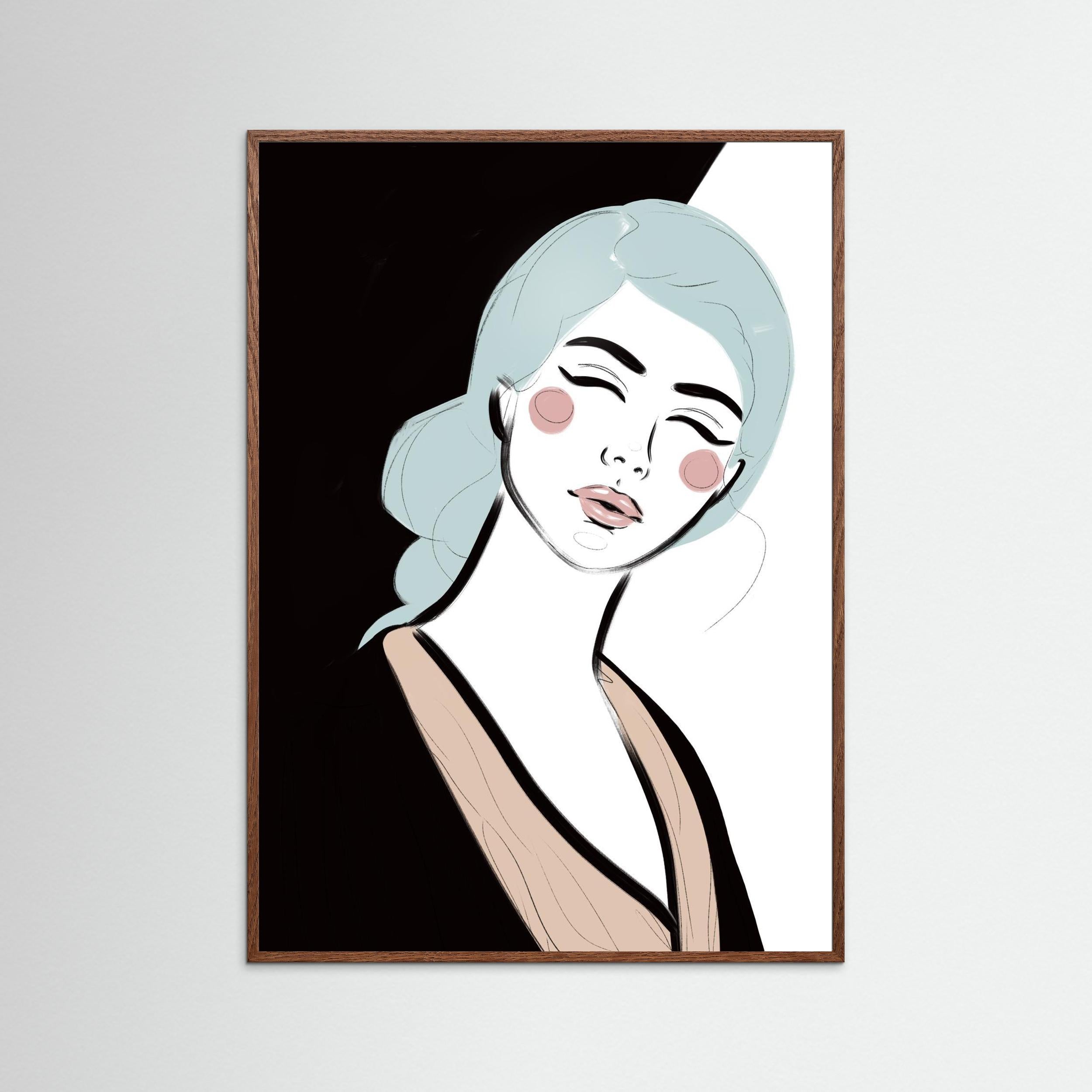 NICOLE - FINE ART PRINT