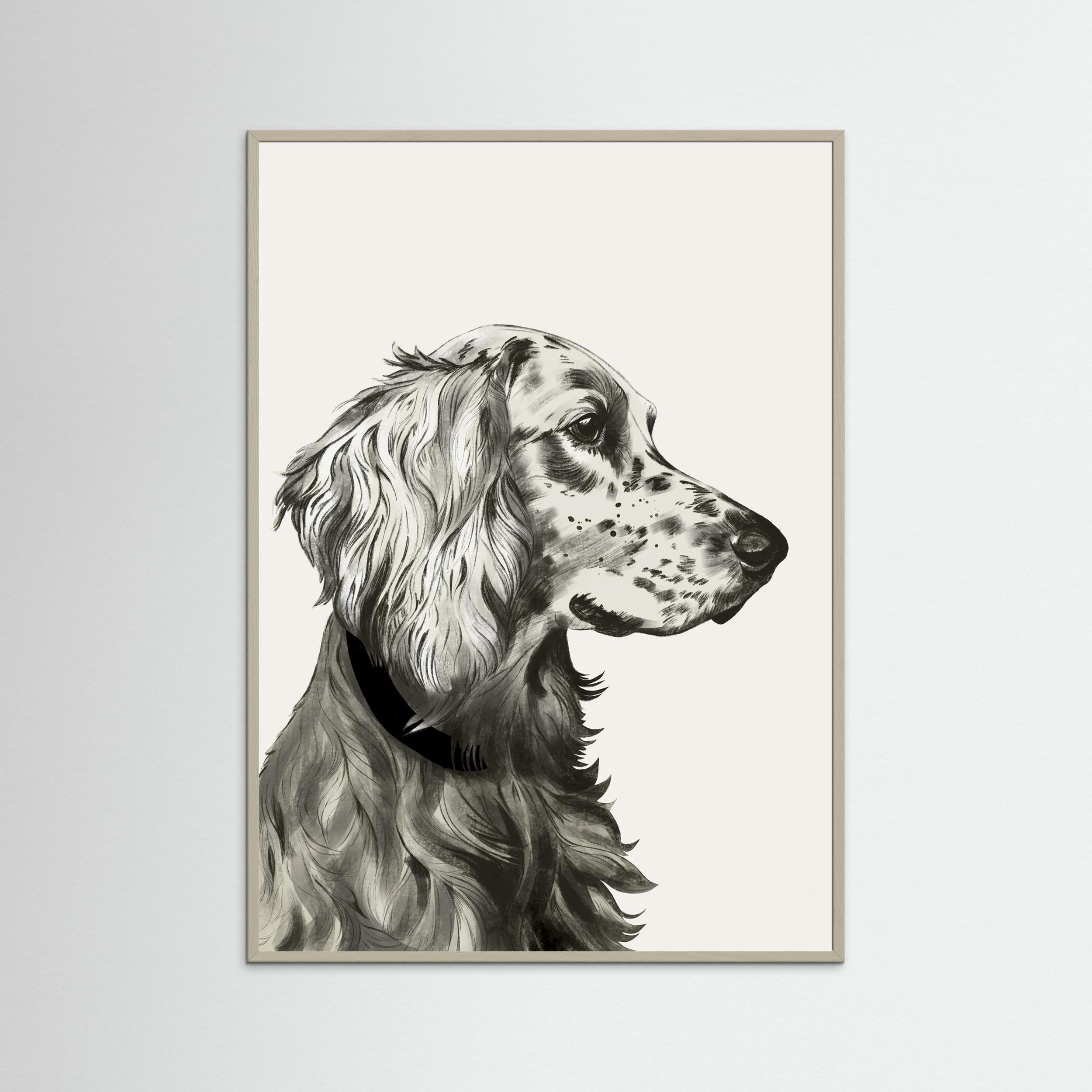 CALM COMPANION - ART PRINT