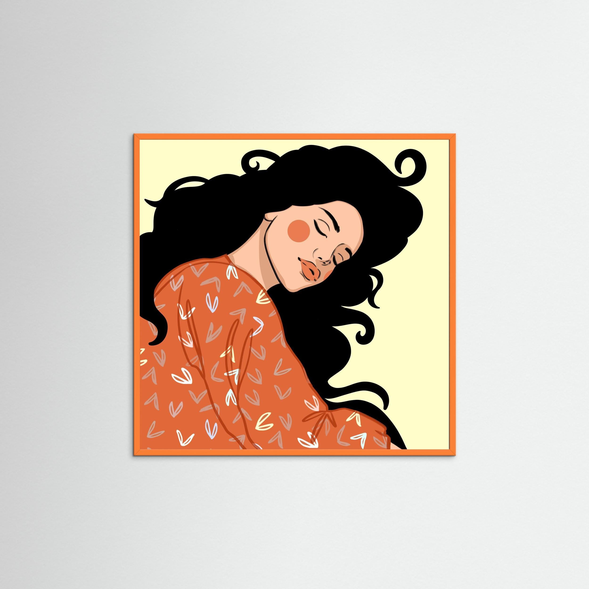 SLEEPING BEAUTY NO.2 - FINE ART PRINT