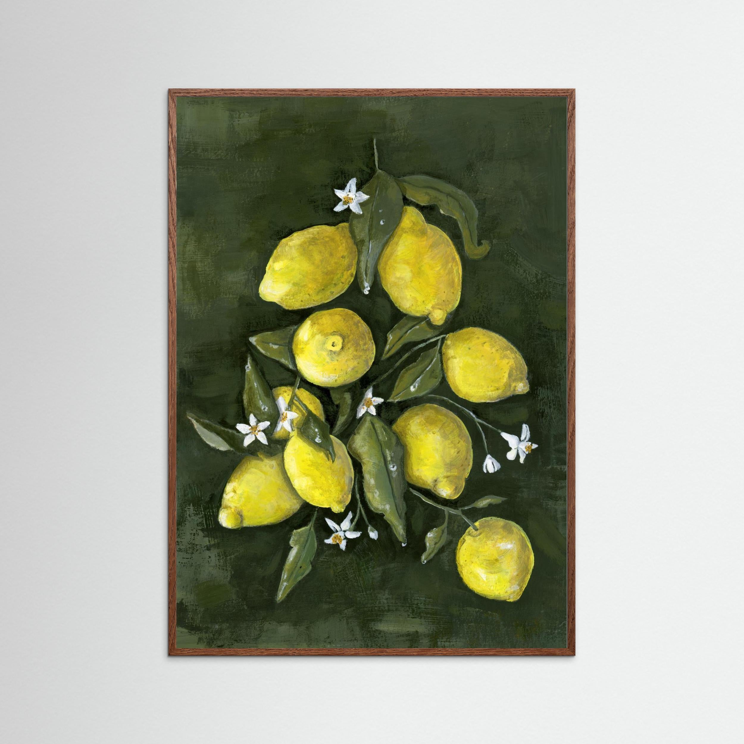 LEMONS - FINE ART PRINT