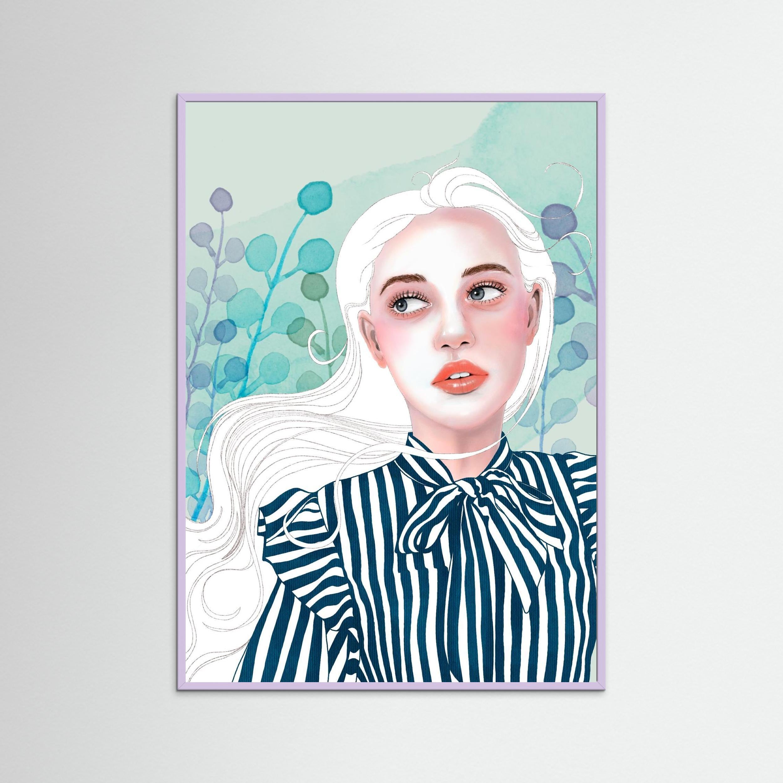 ALICE (BLUE) - FINE ART PRINT