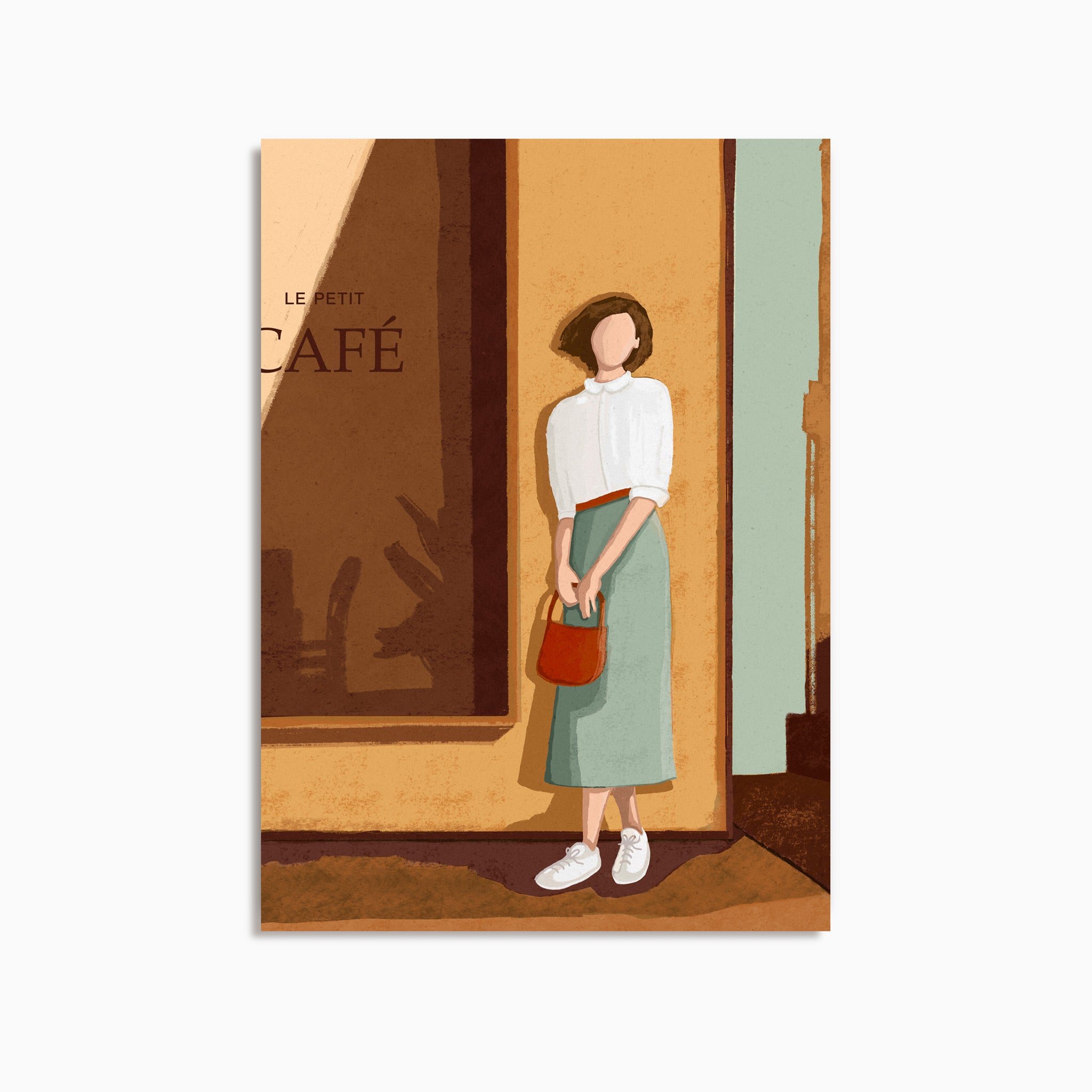 WAITING IN THE SUN - KUNSTTRYKK