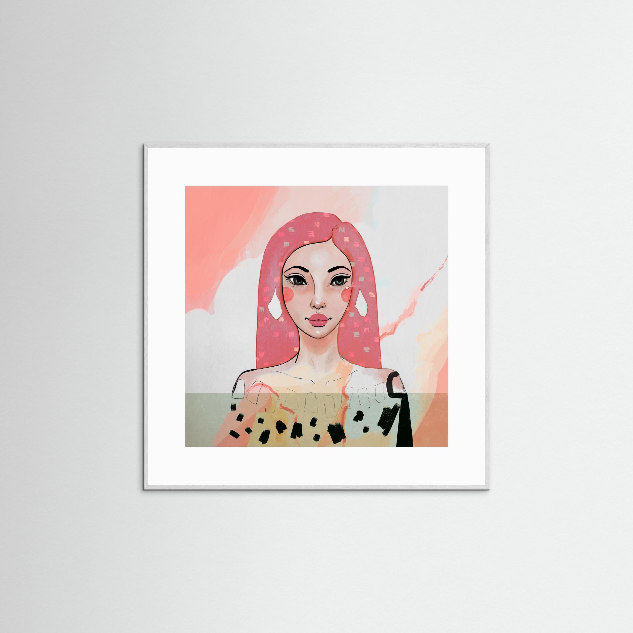 HEAD ABOVE WATER - ART PRINT