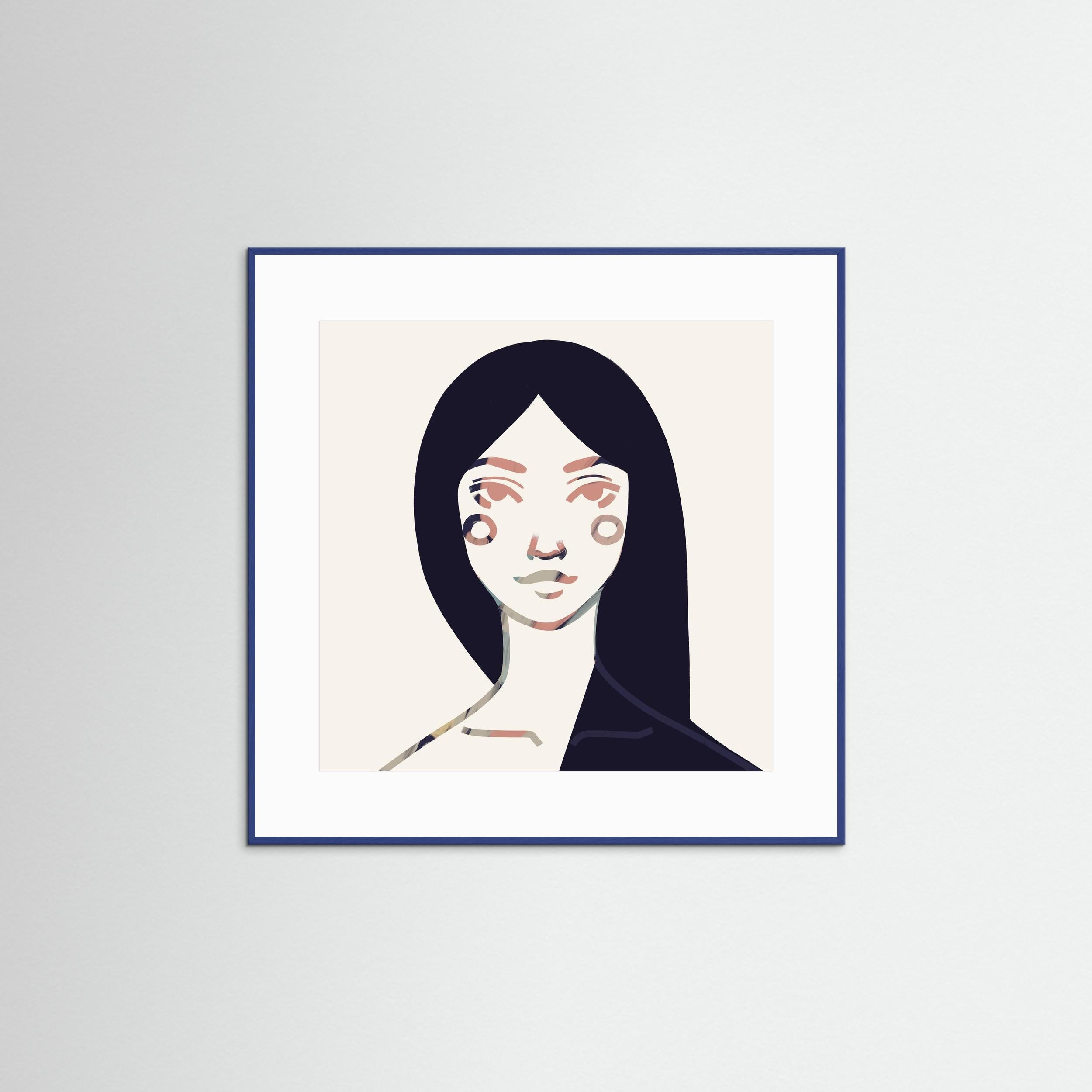 MONA NO.3 (SQUARE) - FINE ART PRINT