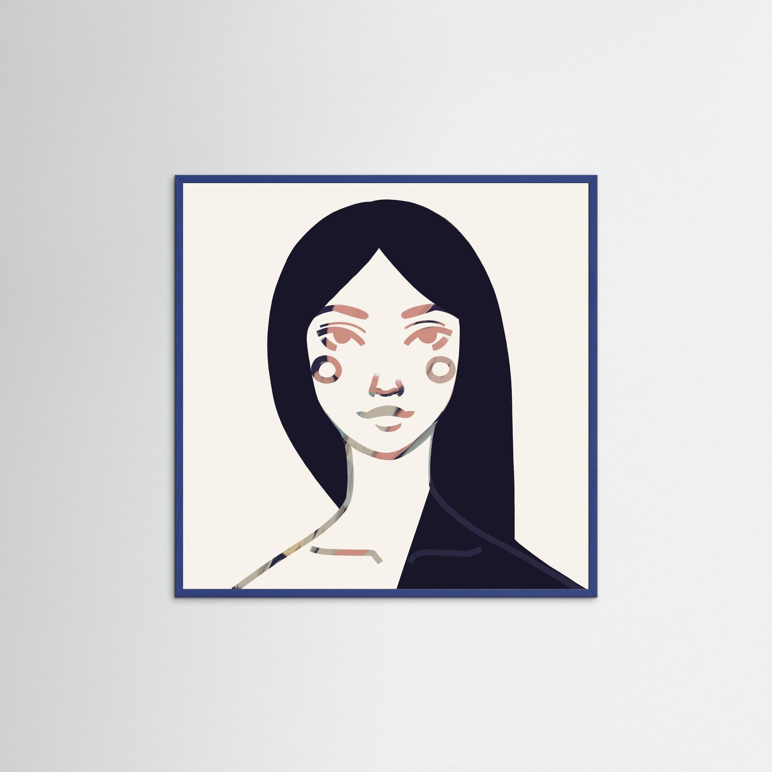 MONA NO.3 (SQUARE) - FINE ART PRINT