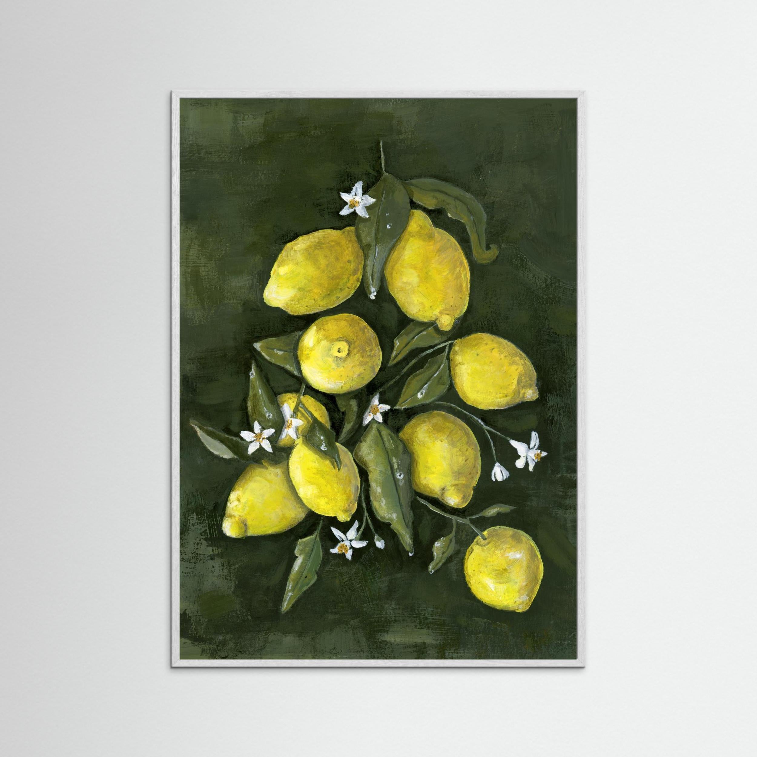 LEMONS - FINE ART PRINT