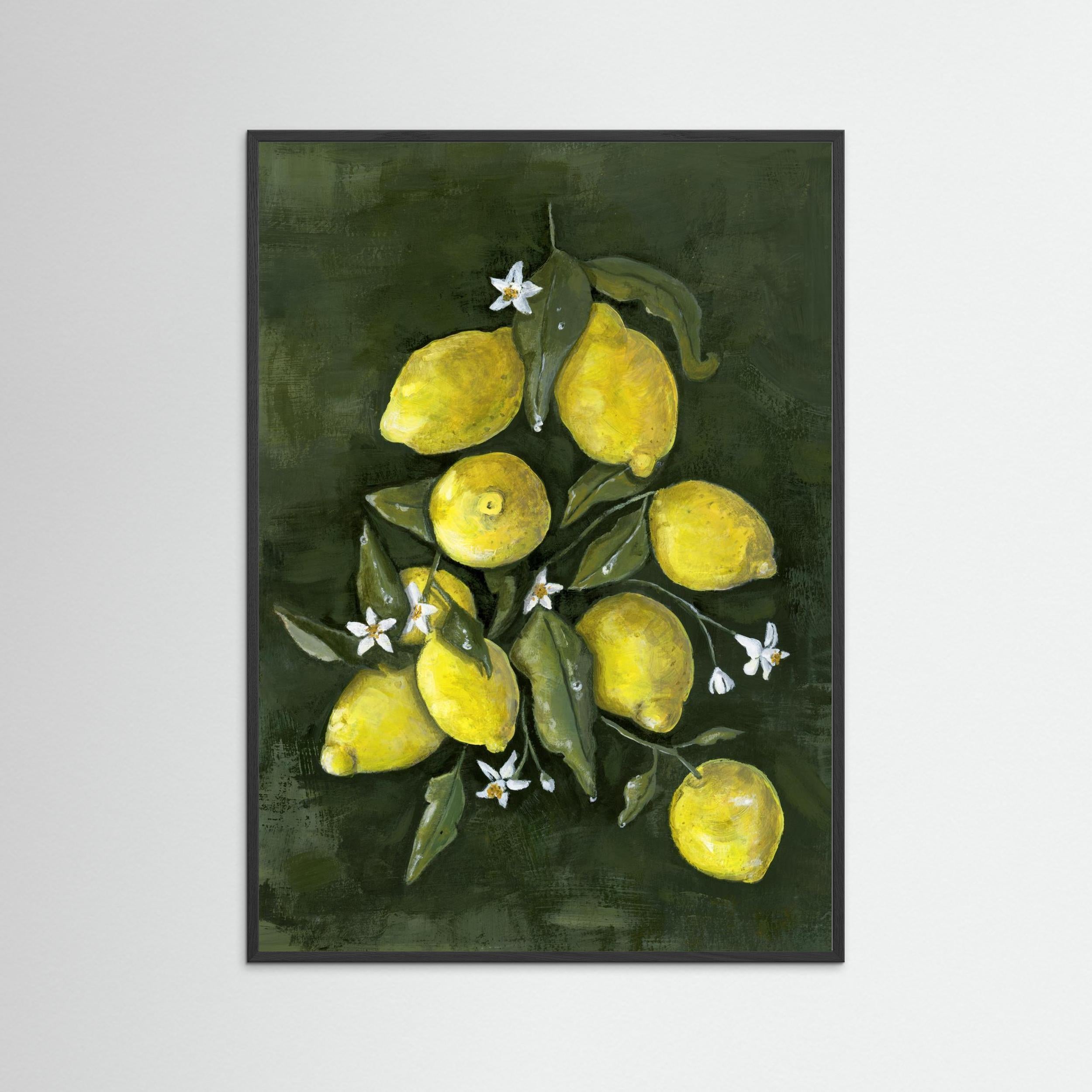LEMONS - FINE ART PRINT