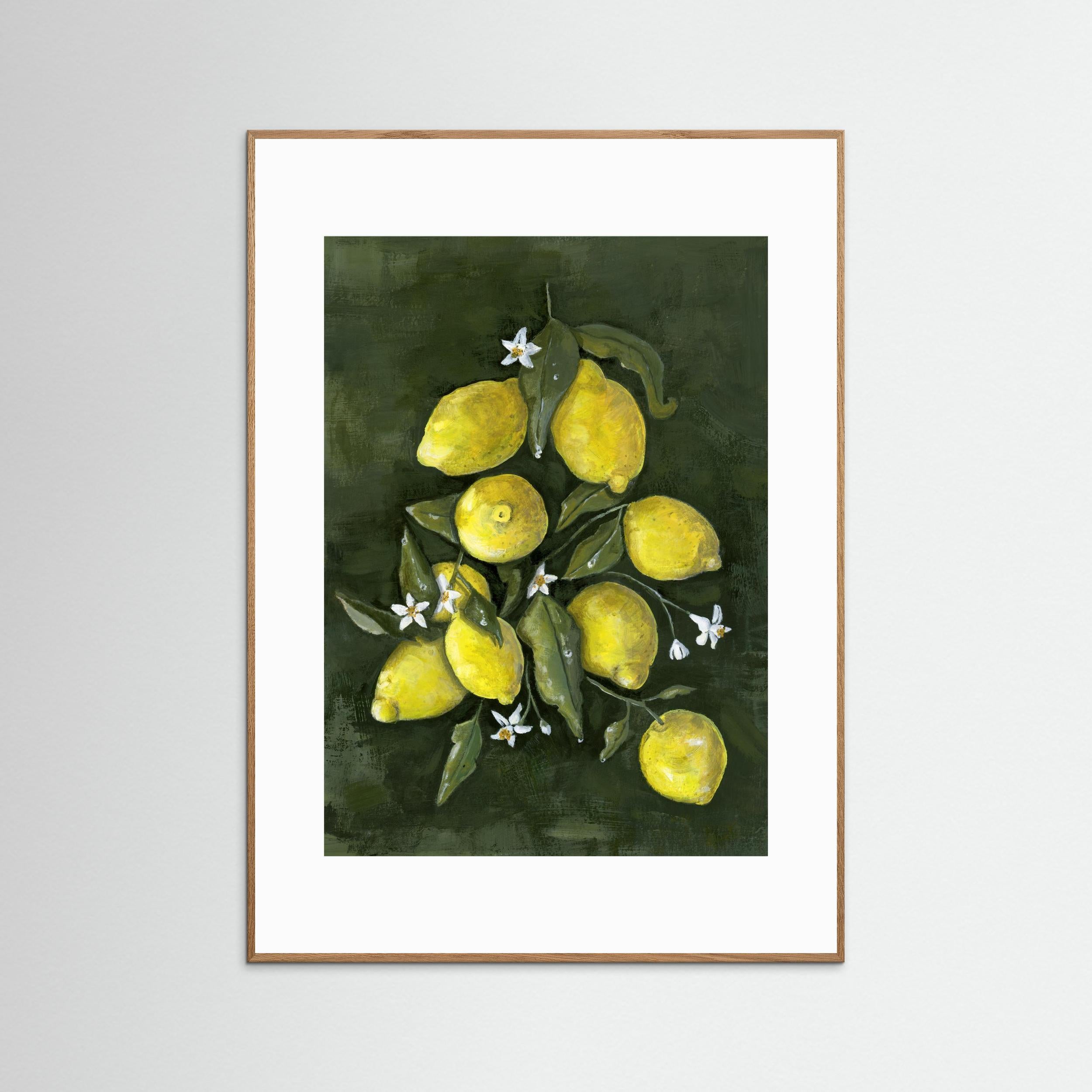 LEMONS - FINE ART PRINT
