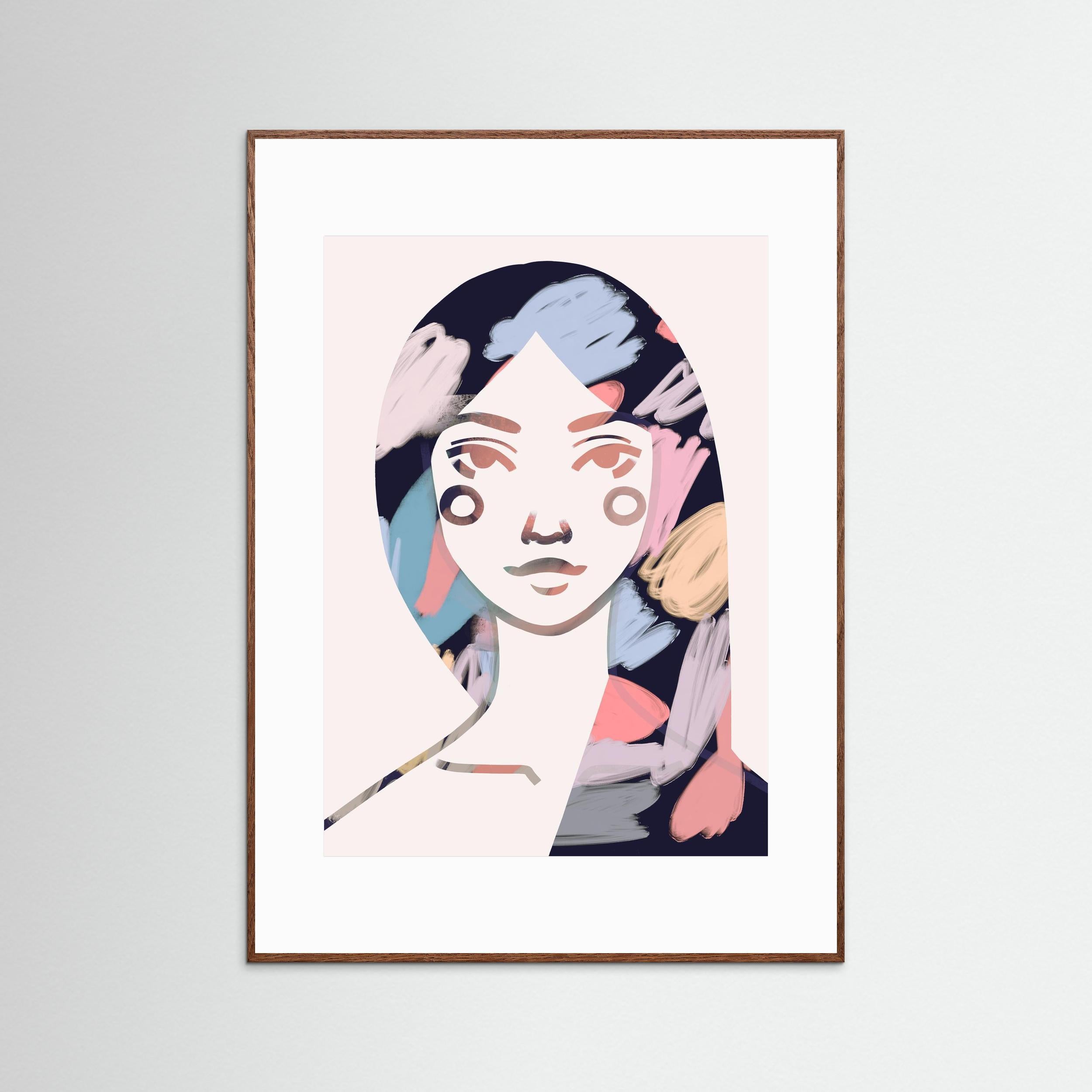 MONA NO.1 - FINE ART PRINT