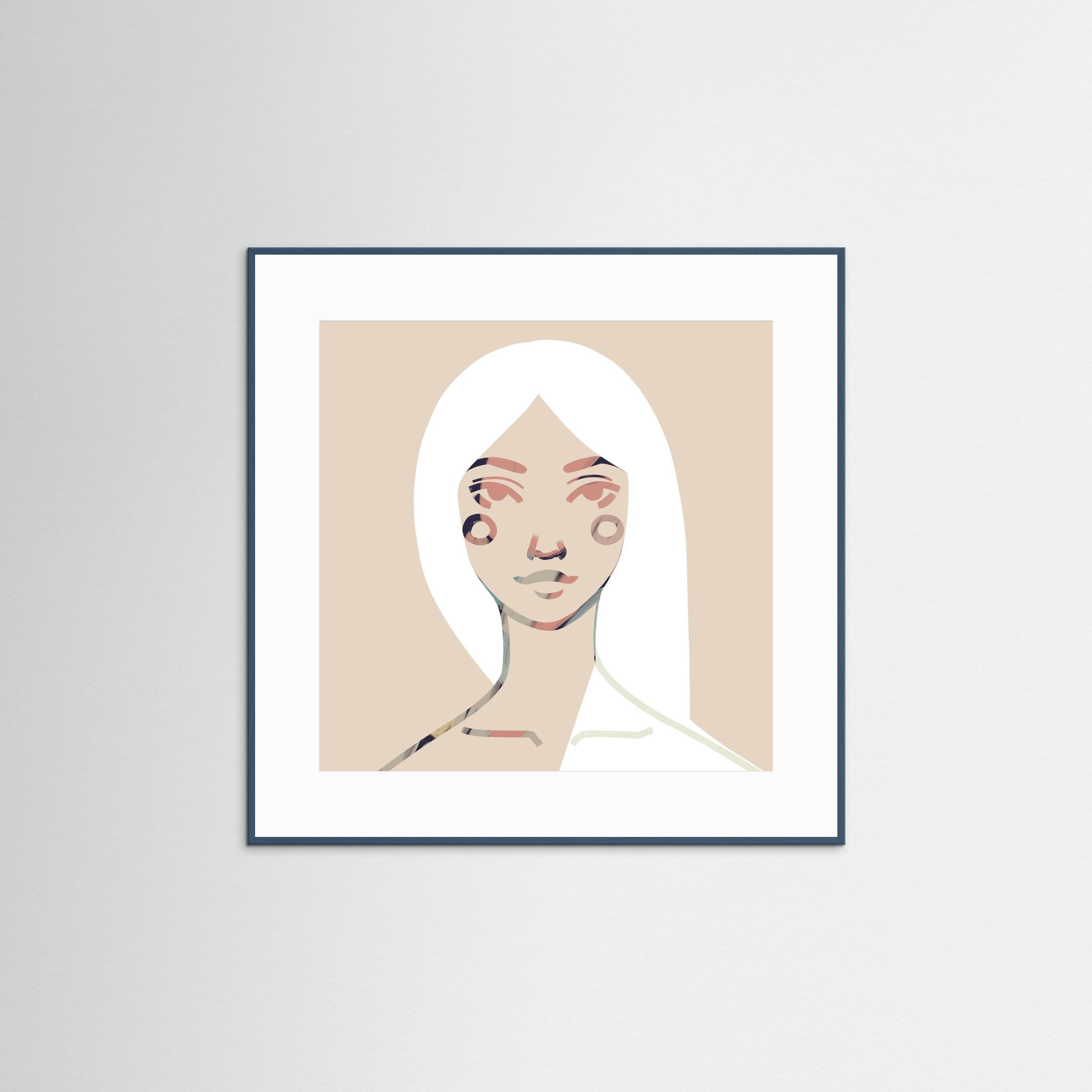 MONA NO.2 (SQUARE) - FINE ART PRINT