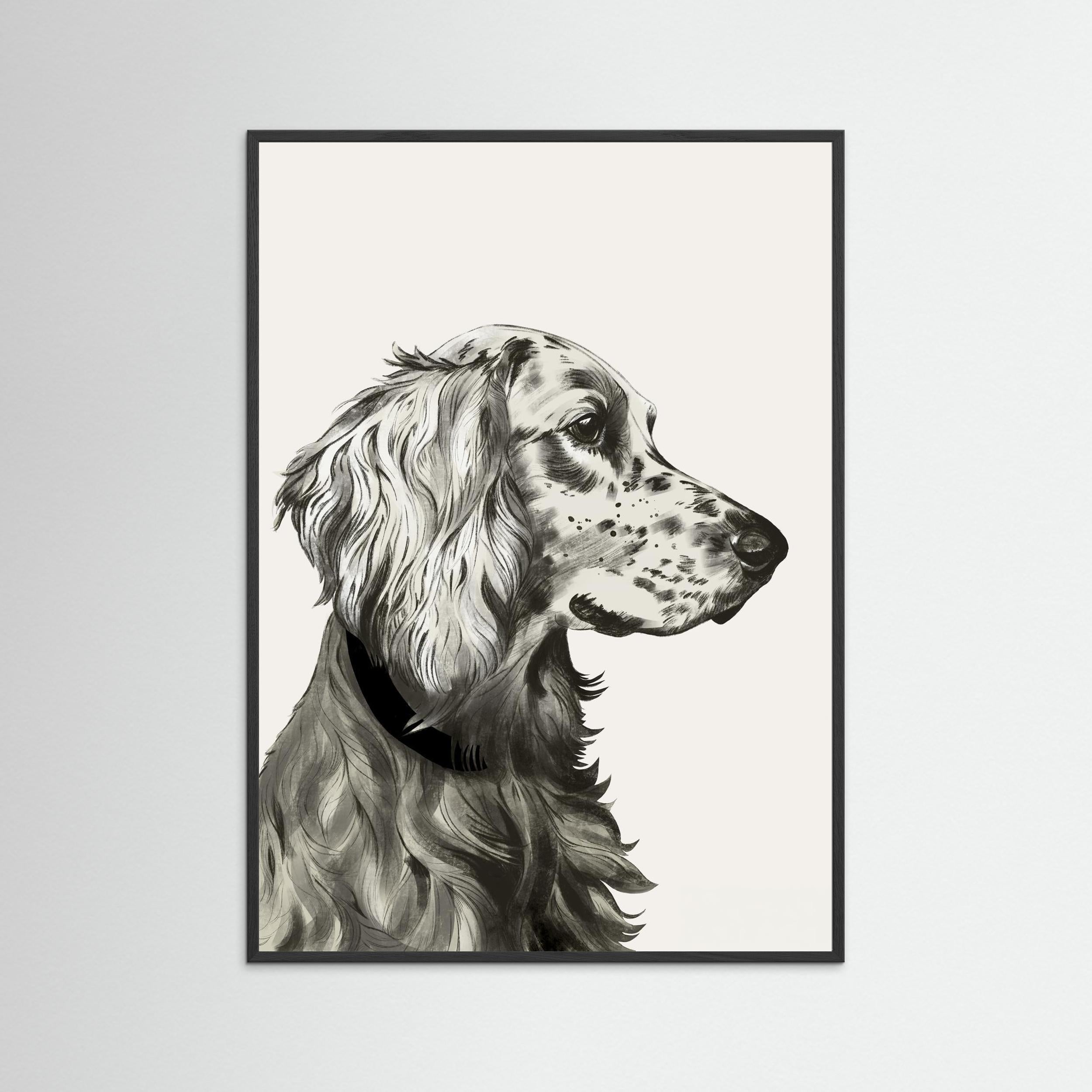 CALM COMPANION - ART PRINT