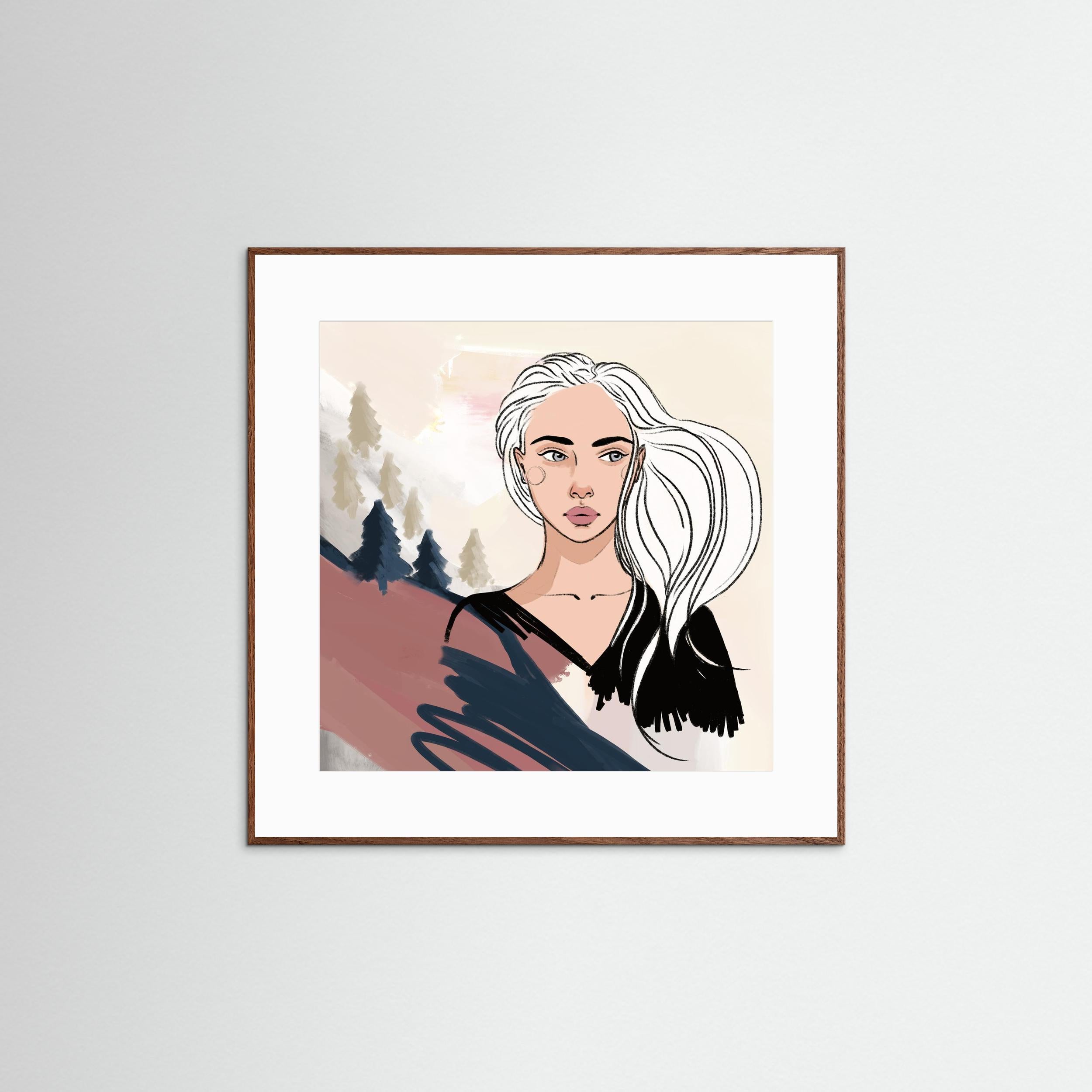 IN THE FOREST - FINE ART PRINT