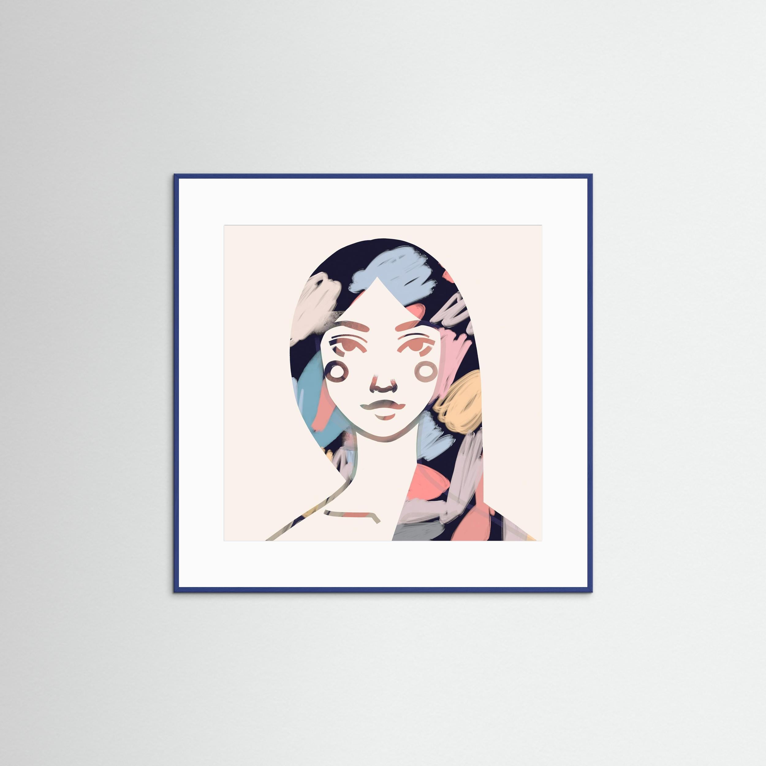 MONA NO.1 (SQUARE) - FINE ART PRINT