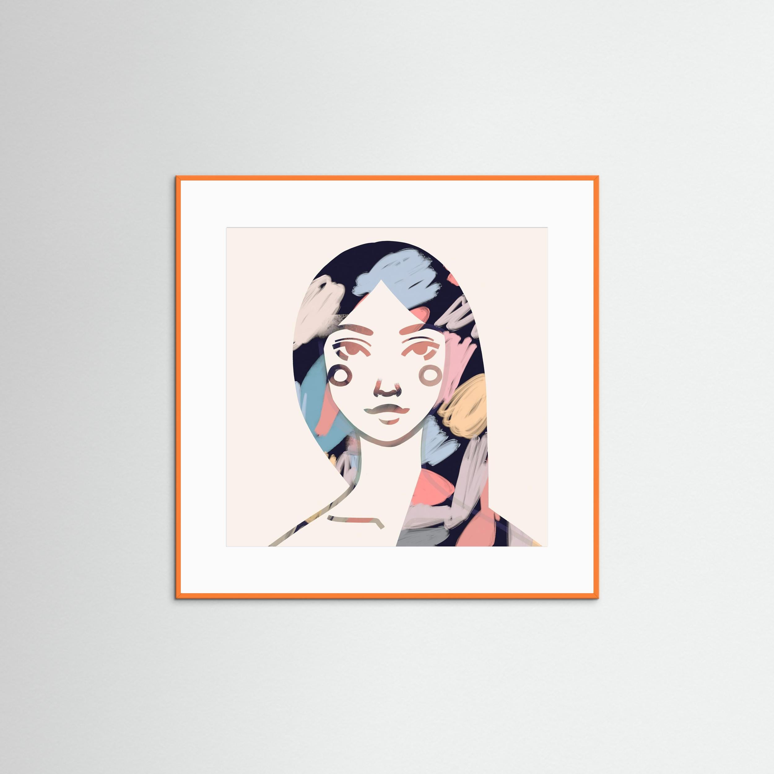 MONA NO.1 (SQUARE) - FINE ART PRINT