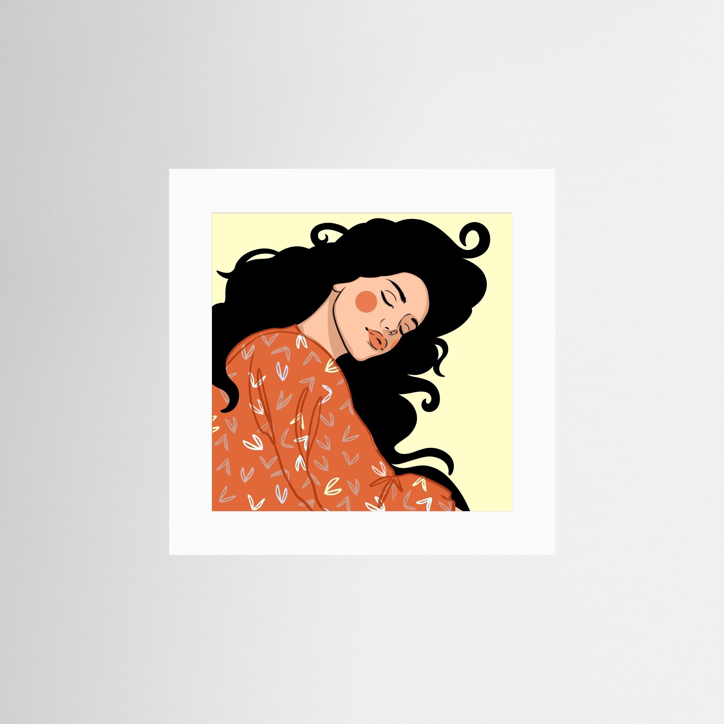 SLEEPING BEAUTY NO.2 - FINE ART PRINT