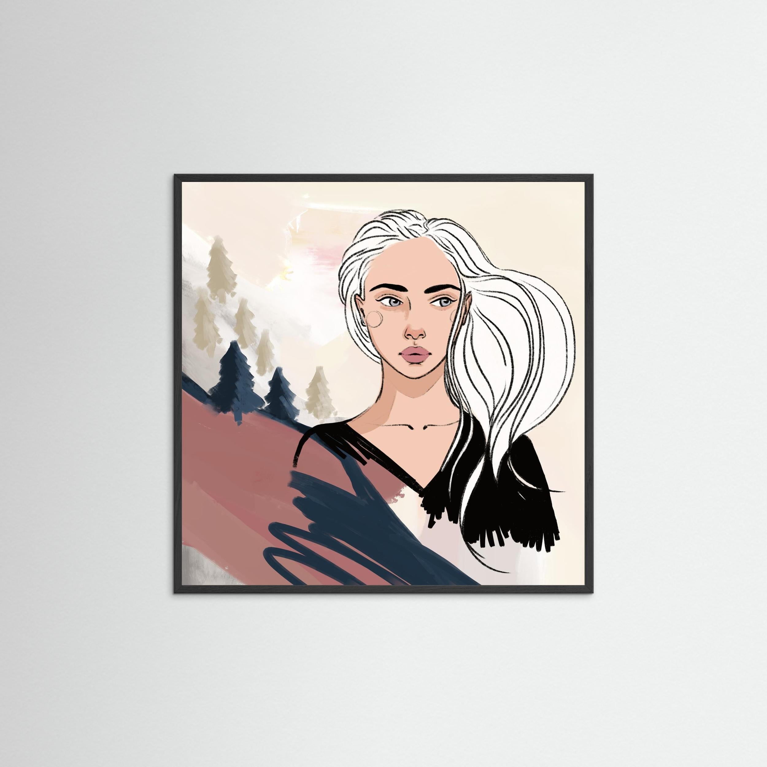 IN THE FOREST - FINE ART PRINT