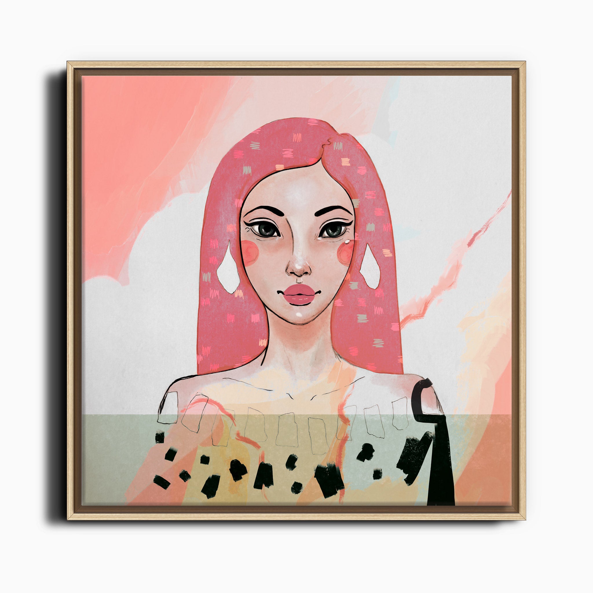 HEAD ABOVE WATER - CANVAS PRINT