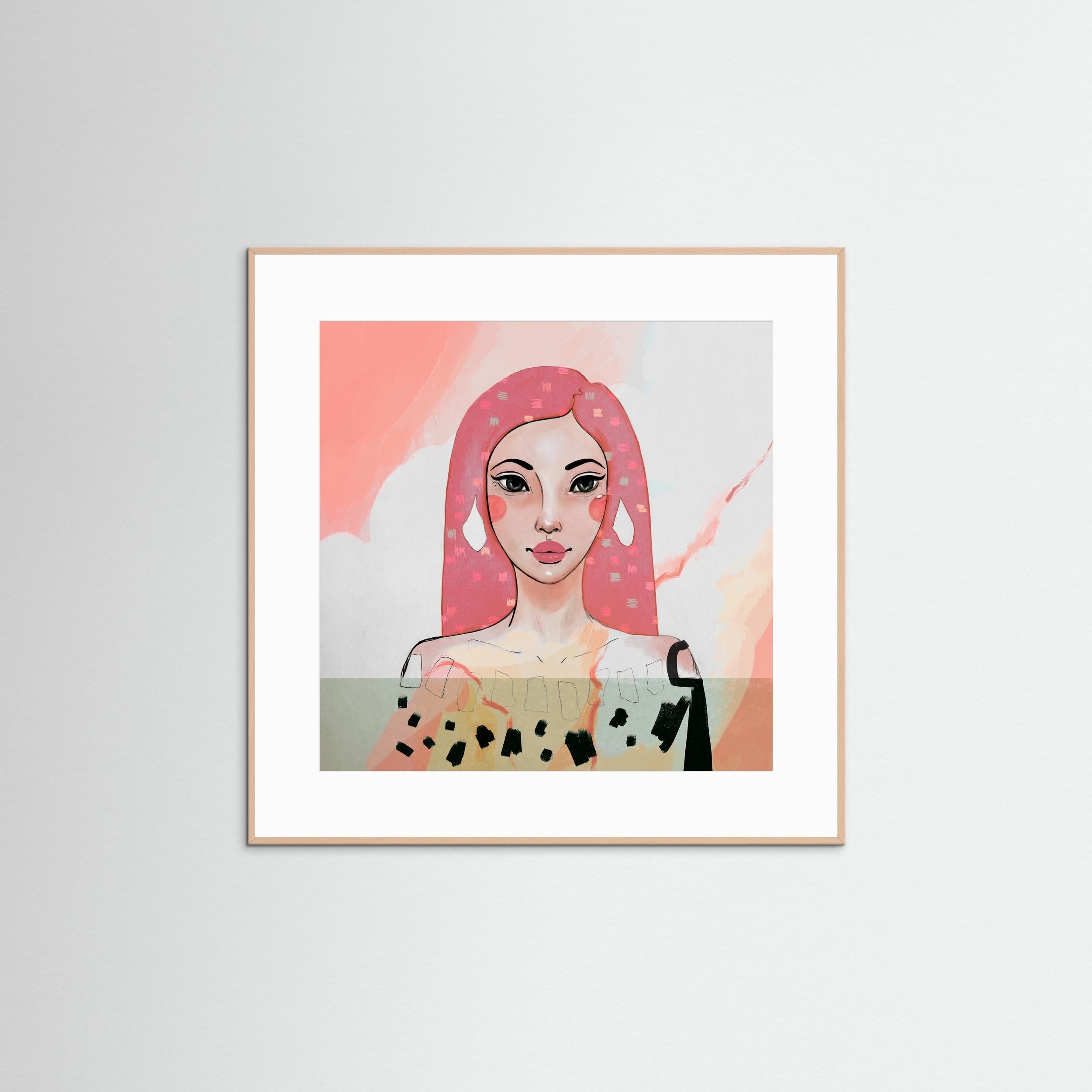 HEAD ABOVE WATER - ART PRINT