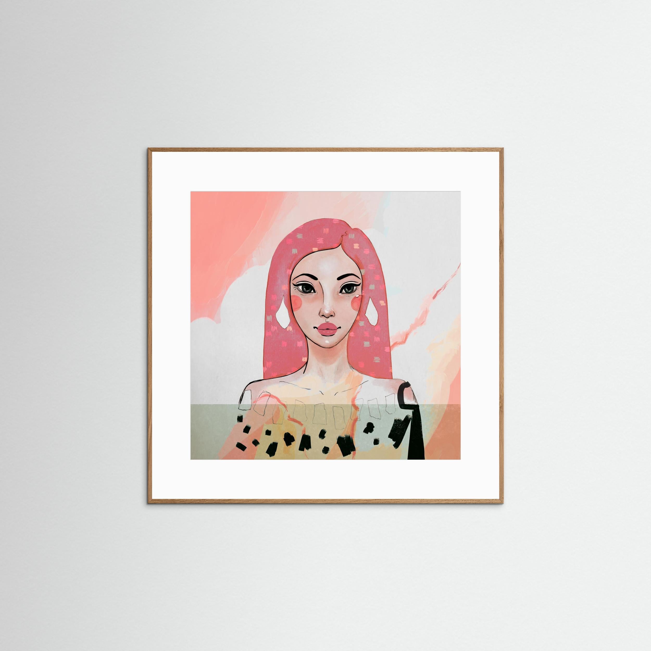 HEAD ABOVE WATER - ART PRINT