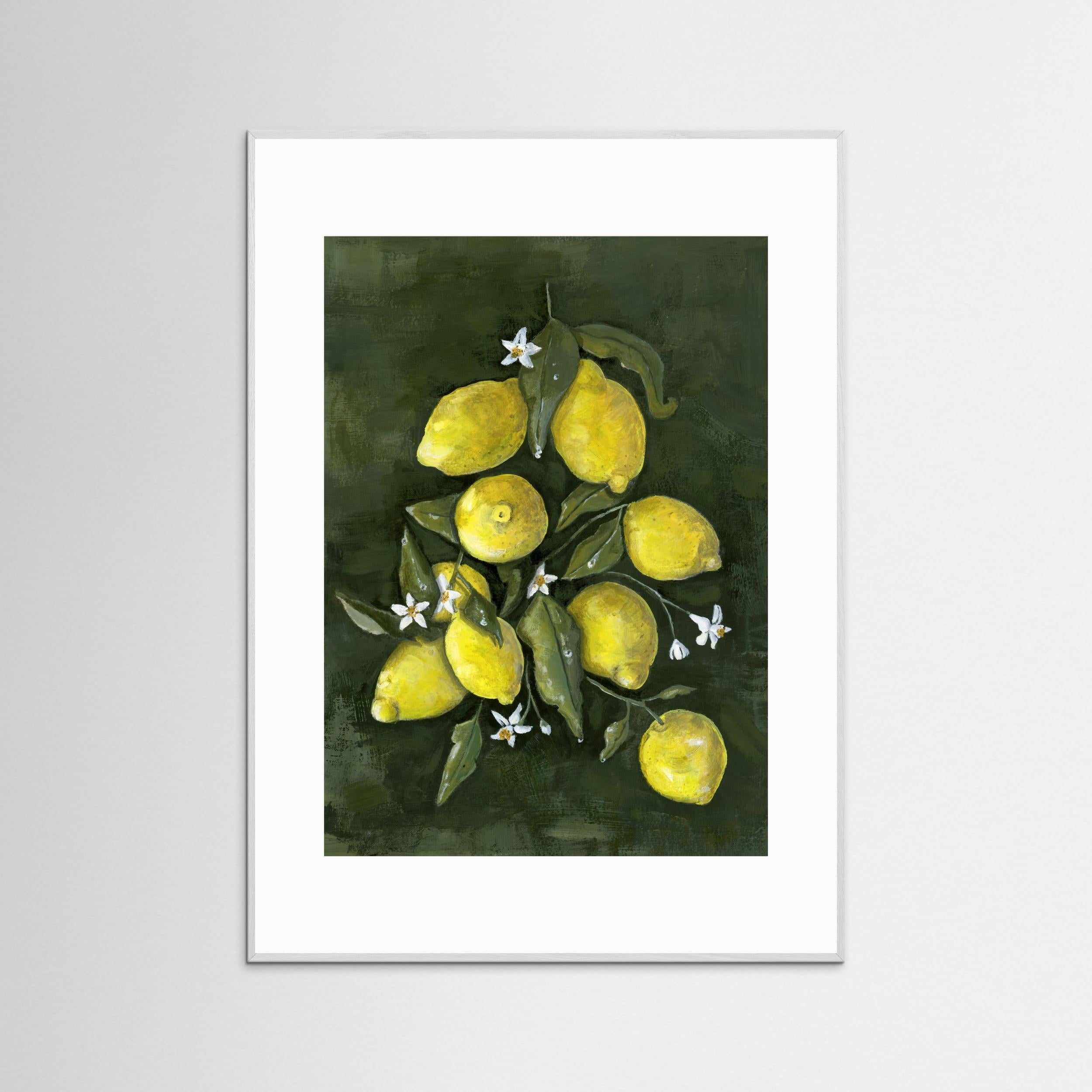 LEMONS - FINE ART PRINT