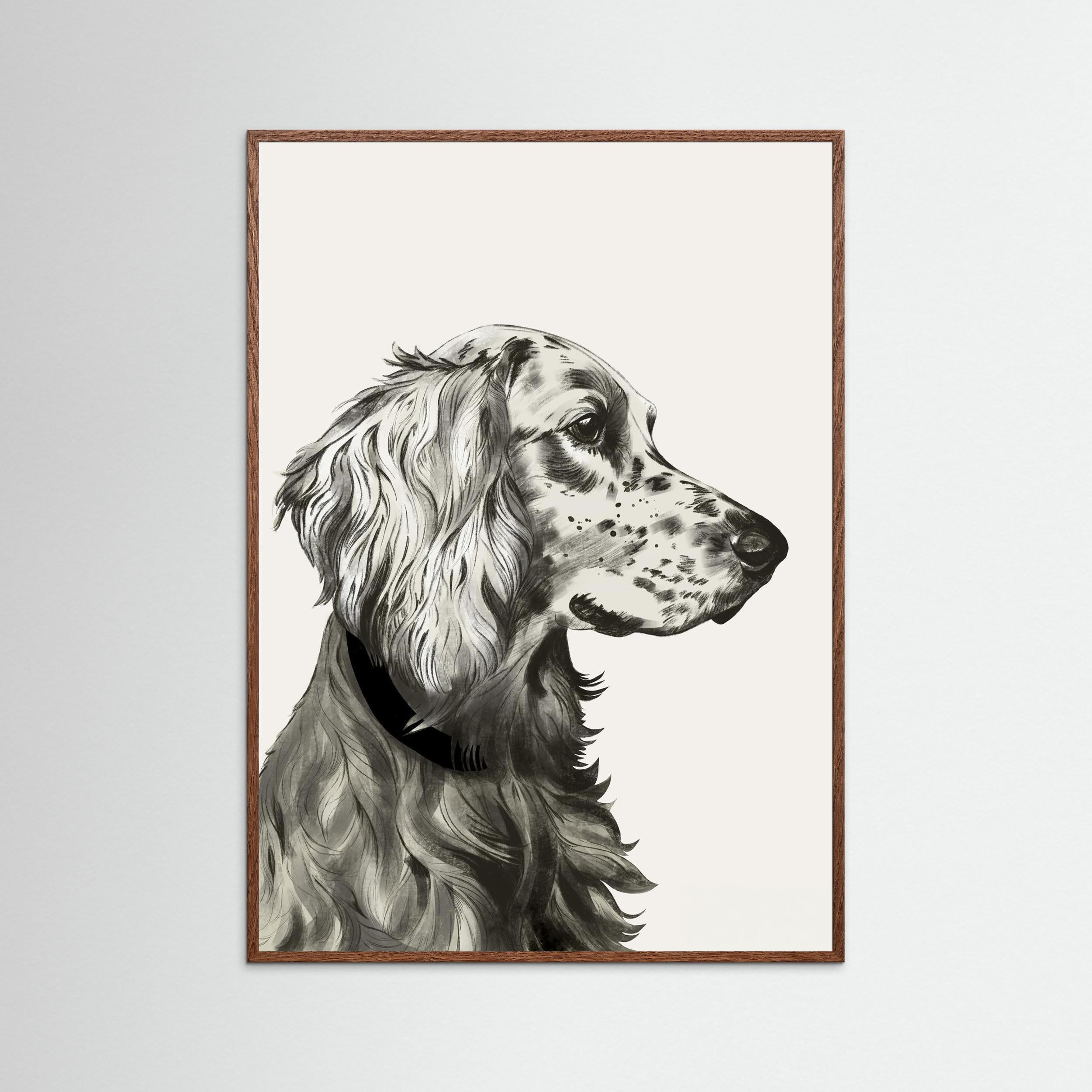 CALM COMPANION - ART PRINT