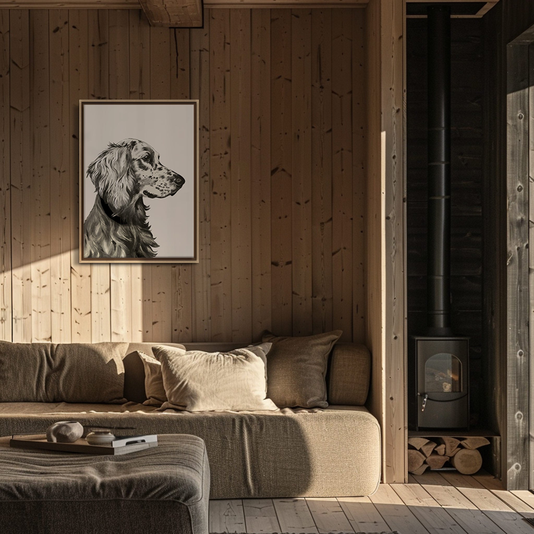 CALM COMPANION - CANVAS PRINT