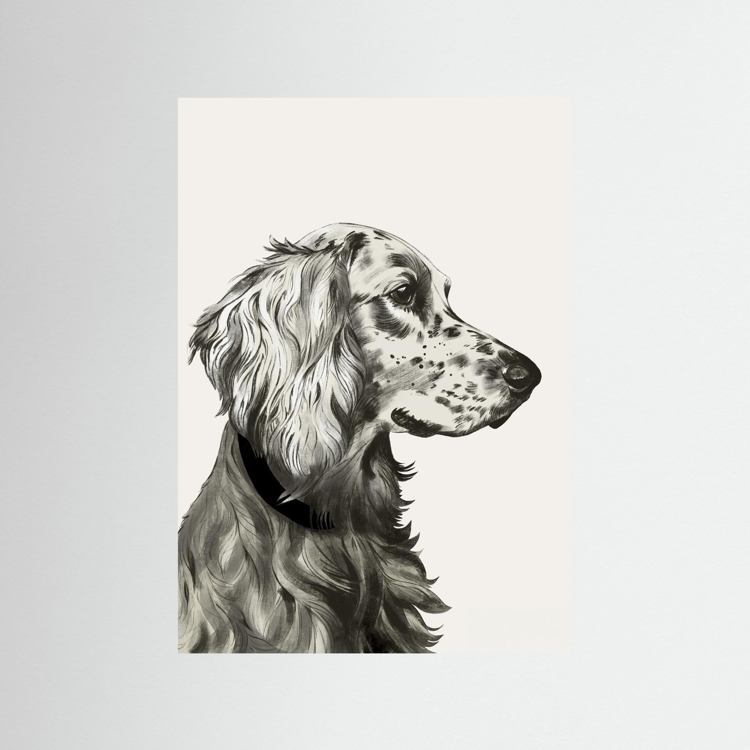 CALM COMPANION - ART PRINT