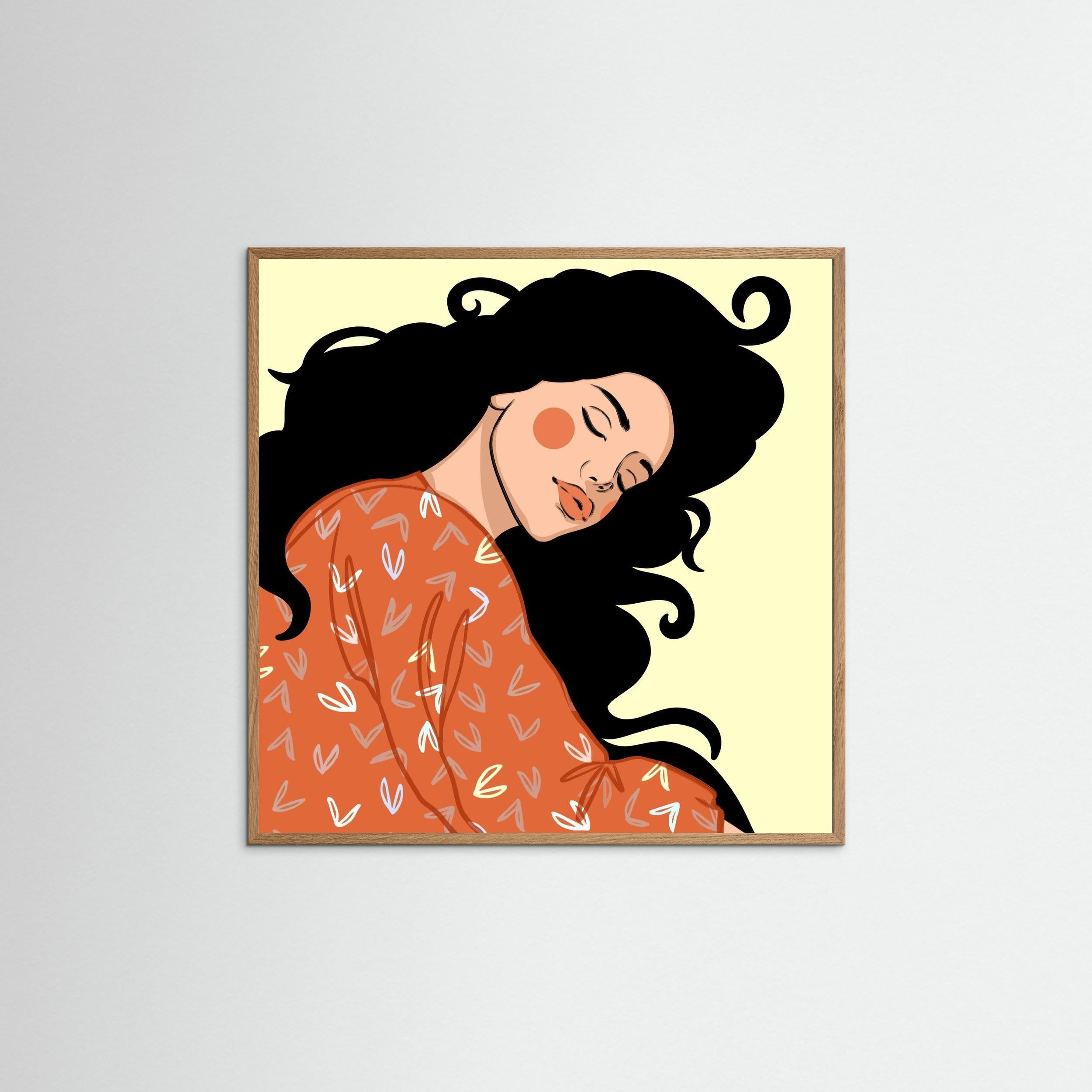 SLEEPING BEAUTY NO.2 - FINE ART PRINT