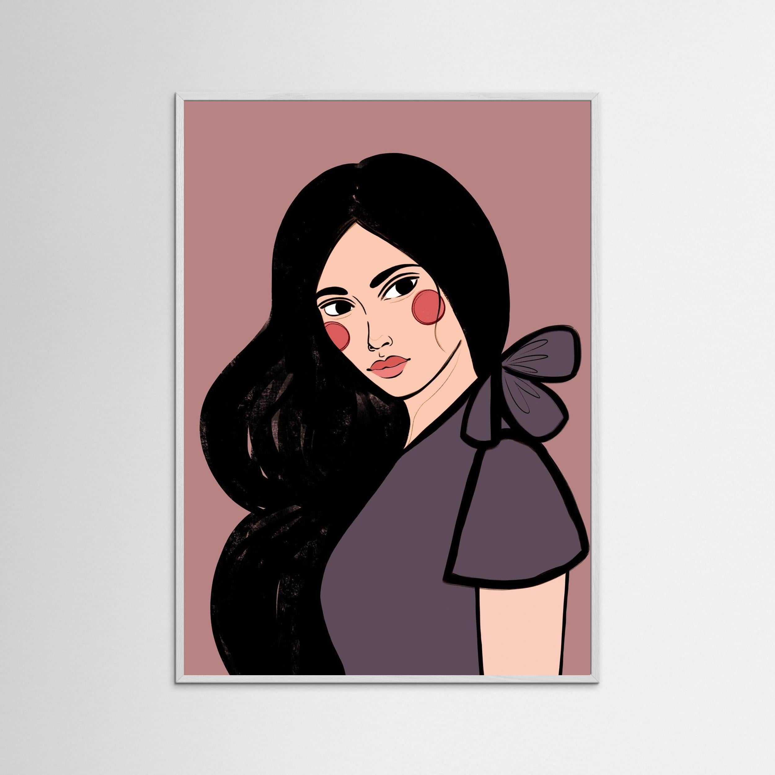 SOFIA (PINK) - FINE ART PRINT