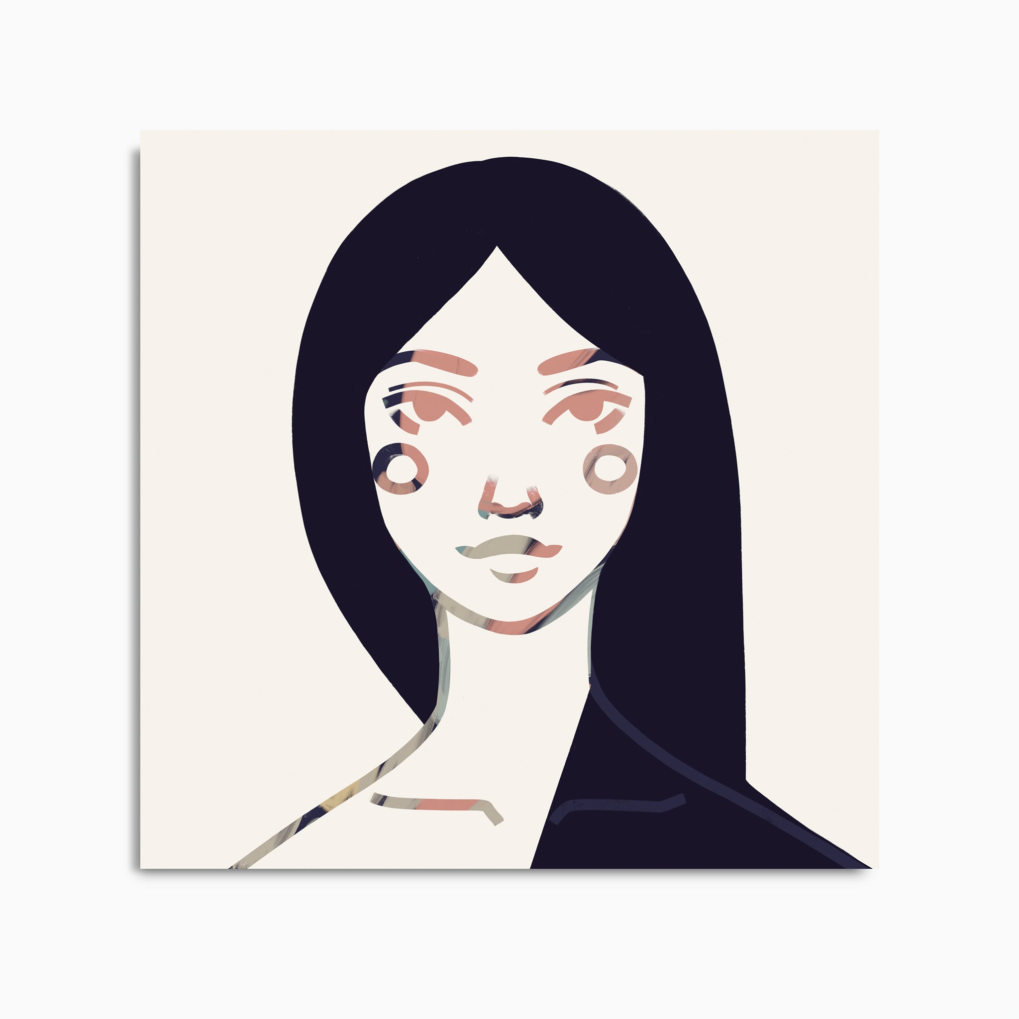 MONA NO.3 (KVADRATISK) - KUNSTTRYKK