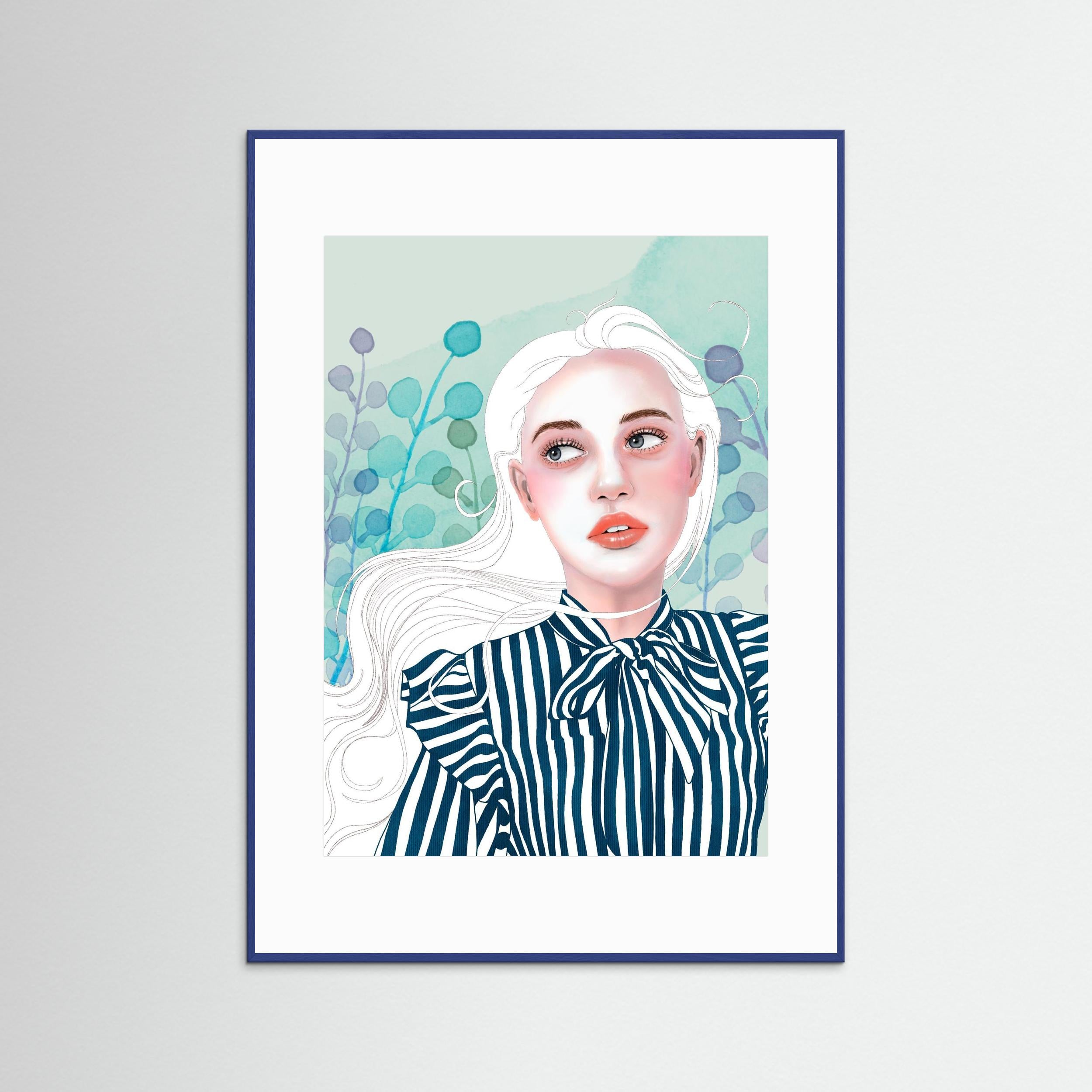 ALICE (BLUE) - FINE ART PRINT