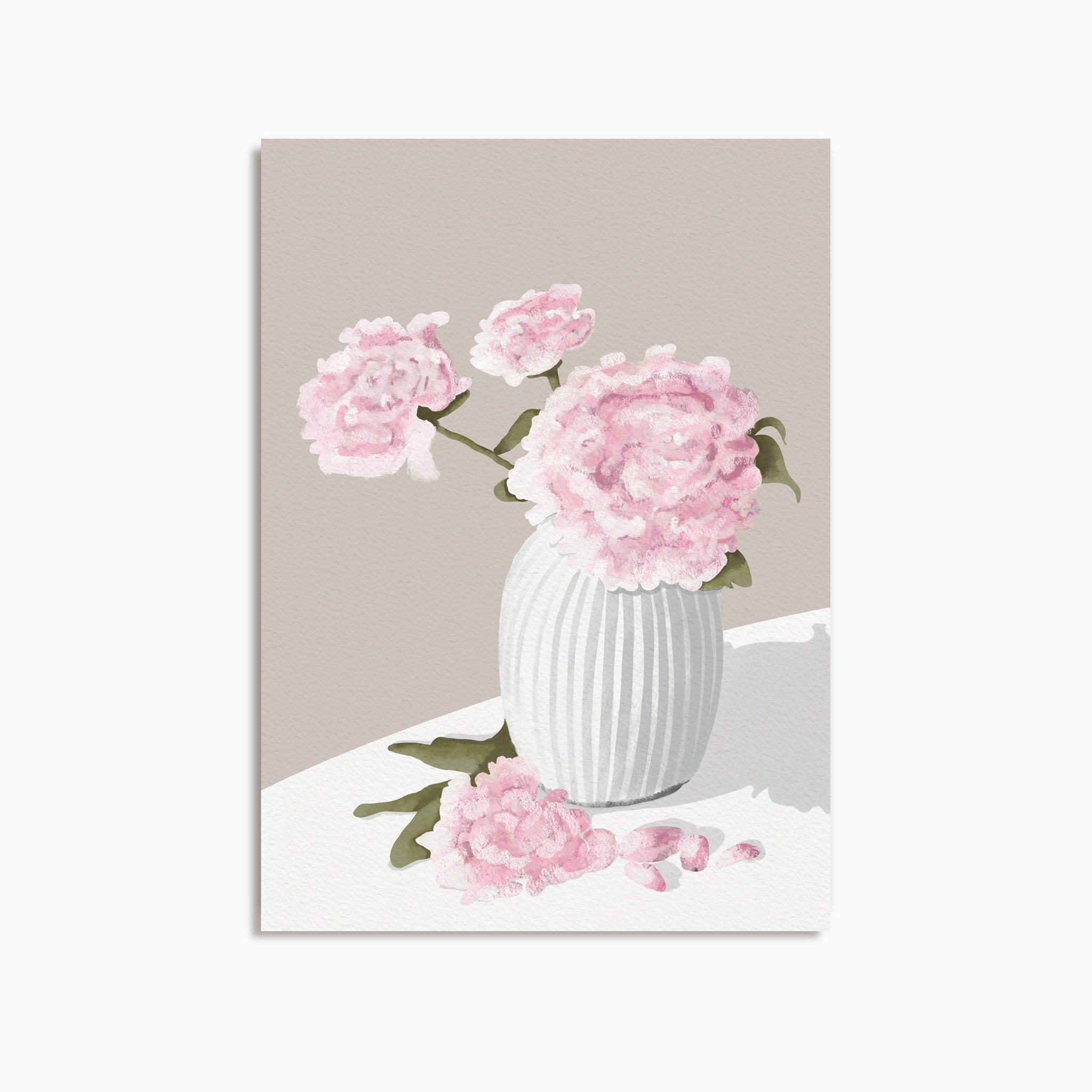 PEONIES - KUNSTTRYKK