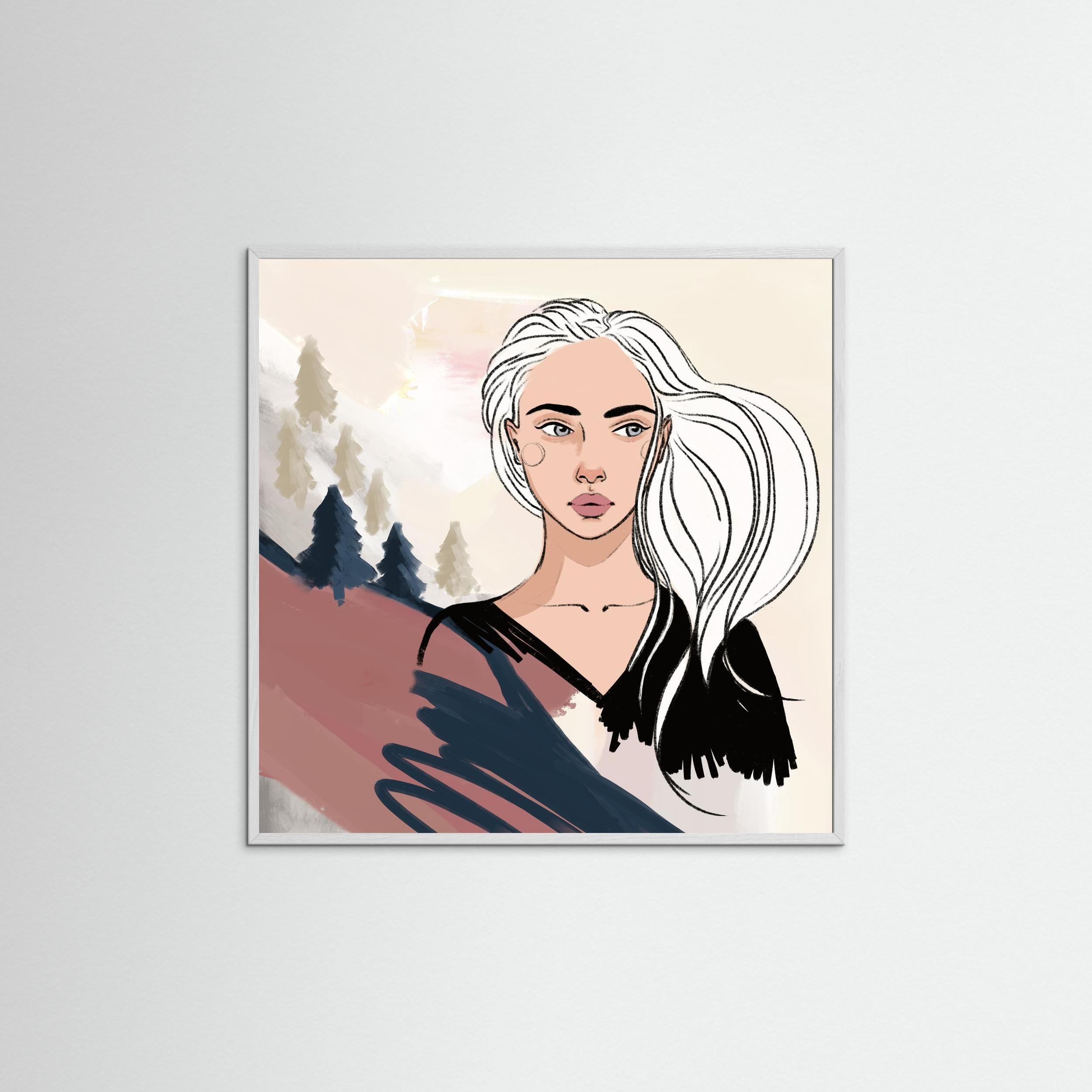 IN THE FOREST - FINE ART PRINT